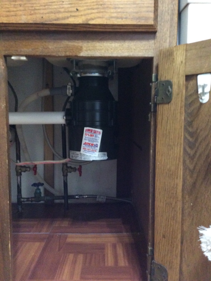 Ok just got done installing this kitchen garbage disposal! Call in ask for Danielle if you need a plumbing job done! Also winter is around the corner call to schedule an appointment for the furnace tune up to help surprise brake downs to a minimum