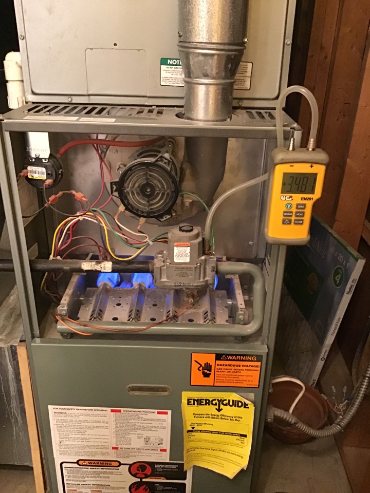 16 year old Rheem furnace tune up. They are ready for winter. 