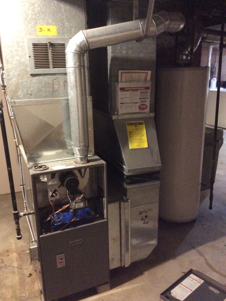 2 Rheem furnaces tuned u ready for winter 