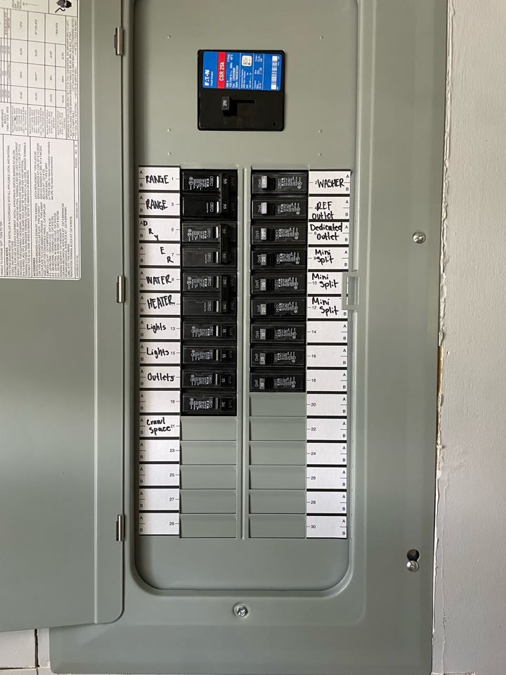 The Royal Team just completed a panel upgrade here in Downtown Clayton! Customer didn’t have enough space in their existing panel for the electrical projects he wanted to do. we upgraded to a 30 circuit panel and ran 3 new circuits! Call today for your free estimate!! ⚡️⚡️😁 The Royal Team just completed a panel upgrade here in Downtown Clayton! Customer didn’t have enough space in their existing panel for the electrical projects he wanted to do. we upgraded to a 30 circuit panel and ran 3 new circuits! Call today for your free estimate!! ⚡️⚡️😁