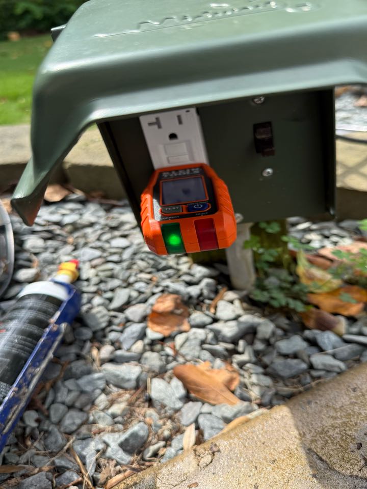 A customer reached out because their circuit had been acting up for a while. We went over to their place and did some electrical checks and fixes. We found that there was a ground touching a neutral, and a faulty GFCI outlet. We made the necessary repairs and replaced the faulty unit, and now everything is working perfectly again! Call us for any electrical wiring repairs and diagnostic in Raleigh, Durham, Wake Forest, Clayton and triangle region.  A customer reached out because their circuit had been acting up for a while. We went over to their place and did some electrical checks and fixes. We found that there was a ground touching a neutral, and a faulty GFCI outlet. We made the necessary repairs and replaced the faulty unit, and now everything is working perfectly again! Call us for any electrical wiring repairs and diagnostic in Raleigh, Durham, Wake Forest, Clayton and triangle region.