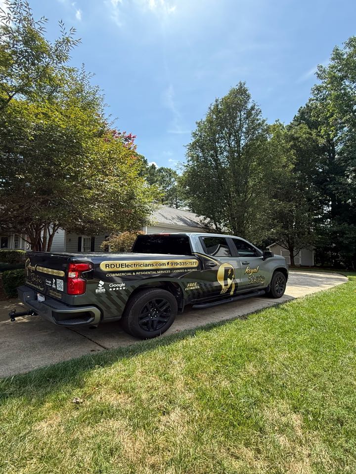 Wake Forest, NC - Today, we responded to a circuit breaker failure in Wake Forest to perform electrical diagnostic and repair services. Our diagnostic revealed a loose electrical connection and a faulty breaker device. Royal Electric promptly addressed these issues, restoring the electrical system’s functionality. For all electrical troubleshooting and installation needs in Raleigh, Durham, and Wake Forest, please contact us and we will take care of you. 
