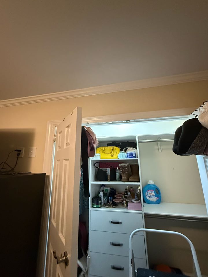 Today we came to Ms Jessica home! She wanted a new closet light in Durham NC due to her closet being so dark! We ran a new switch leg and also added a new wafer recess can light. That way the light sits flush and doesn’t take a lot of space in the closet. Call us for any electrical services in Raleigh, Durham, Chapel hill and Triangle.  Today we came to Ms Jessica home! She wanted a new closet light in Durham NC due to her closet being so dark! We ran a new switch leg and also added a new wafer recess can light. That way the light sits flush and doesn’t take a lot of space in the closet. Call us for any electrical services in Raleigh, Durham, Chapel hill and Triangle.