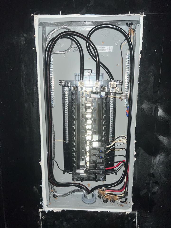 Jordan gave us a call about her electrical service being dated and flagged as a potential hazard. We gave her an estimate last week, she gave us a deposit on the spot and was able to completed today! The power drop and inspection was done the same day, her power was back on the same day. 