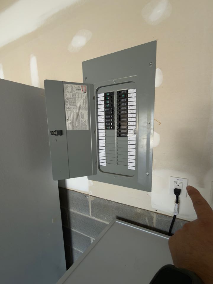 Today, we visited Wendell, North Carolina, to install a dedicated circuit in a garage. The customer had been experiencing issues with his existing circuit, which kept tripping whenever he plugged in his refrigerator. Upon arrival, we successfully installed a new dedicated line in the garage, and the refrigerator is now functioning properly. 