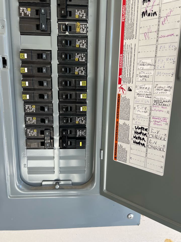 Chris gave us a call looking for an estimate to put in a EV charging circuit. We gave him an estimate which he agreed to the price and the job was done on the spot!