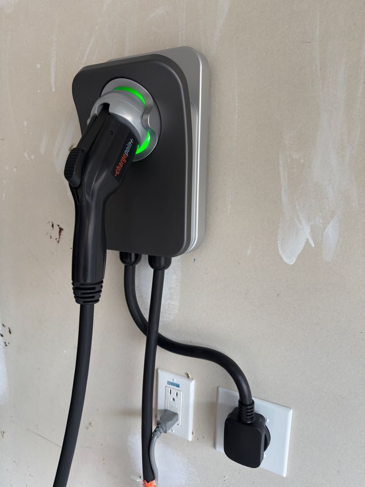 We’re installing a Level 2 EV Charger in Wendell, NC. This customer is in luck because they’ll be able to snag Duke Energy rebates and get their EV charger installed pretty much for free. All while meeting electrical code requirements and submitting the necessary paperwork to get a refund from Duke Energy. Call us today for a free estimate ! 