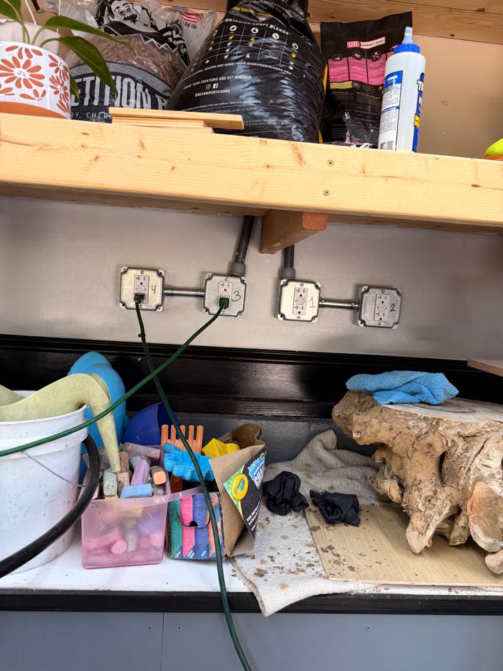 Royal Electric came out to convert an existing GFCI outlet into a properly wired 240V dedicated circuit. We removed the unnecessary neutral, ran approximately 35 feet of wiring, installed a 2-pole breaker, and replaced the receptacle with the correct 240V outlet for the equipment. Circuit was tested for proper voltage and safe operation. Clean, code-compliant installation. Royal Electric came out to convert an existing GFCI outlet into a properly wired 240V dedicated circuit. We removed the unnecessary neutral, ran approximately 35 feet of wiring, installed a 2-pole breaker, and replaced the receptacle with the correct 240V outlet for the equipment. Circuit was tested for proper voltage and safe operation. Clean, code-compliant installation.