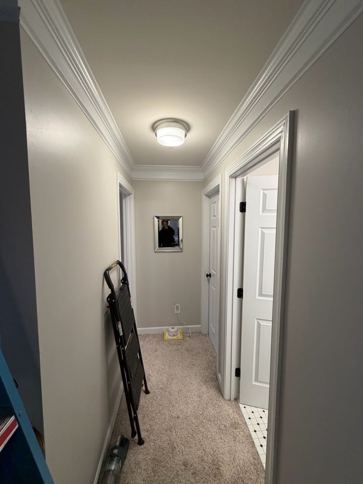 Stephanie called Royal electric out to her home in chapel hill as an Emergency Call because her light fixture came down as she was trying to clean it. We made sure that wouldn’t happen again! 
