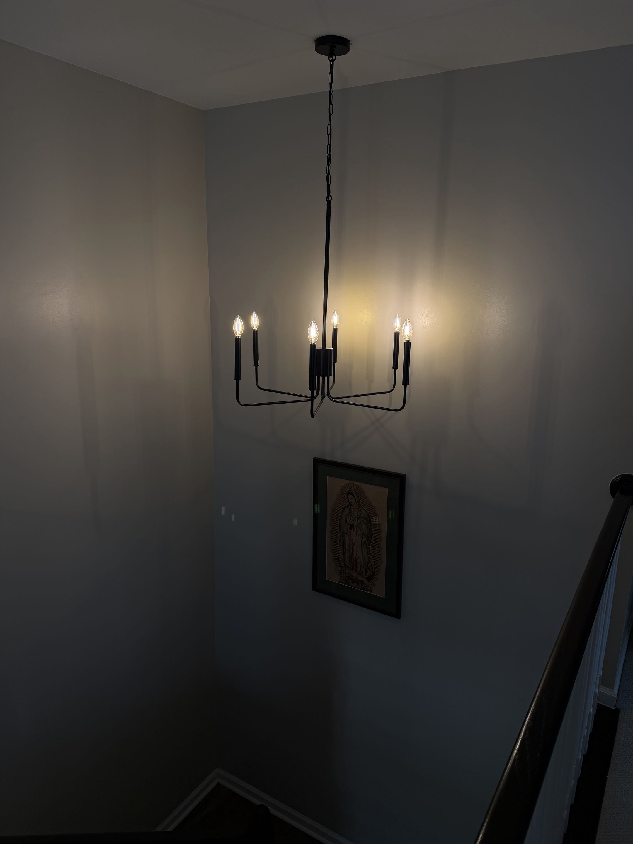 Lauren Called the Royal electric crew to replace 2 of her chandeliers! Lauren Called the Royal electric crew to replace 2 of her chandeliers!