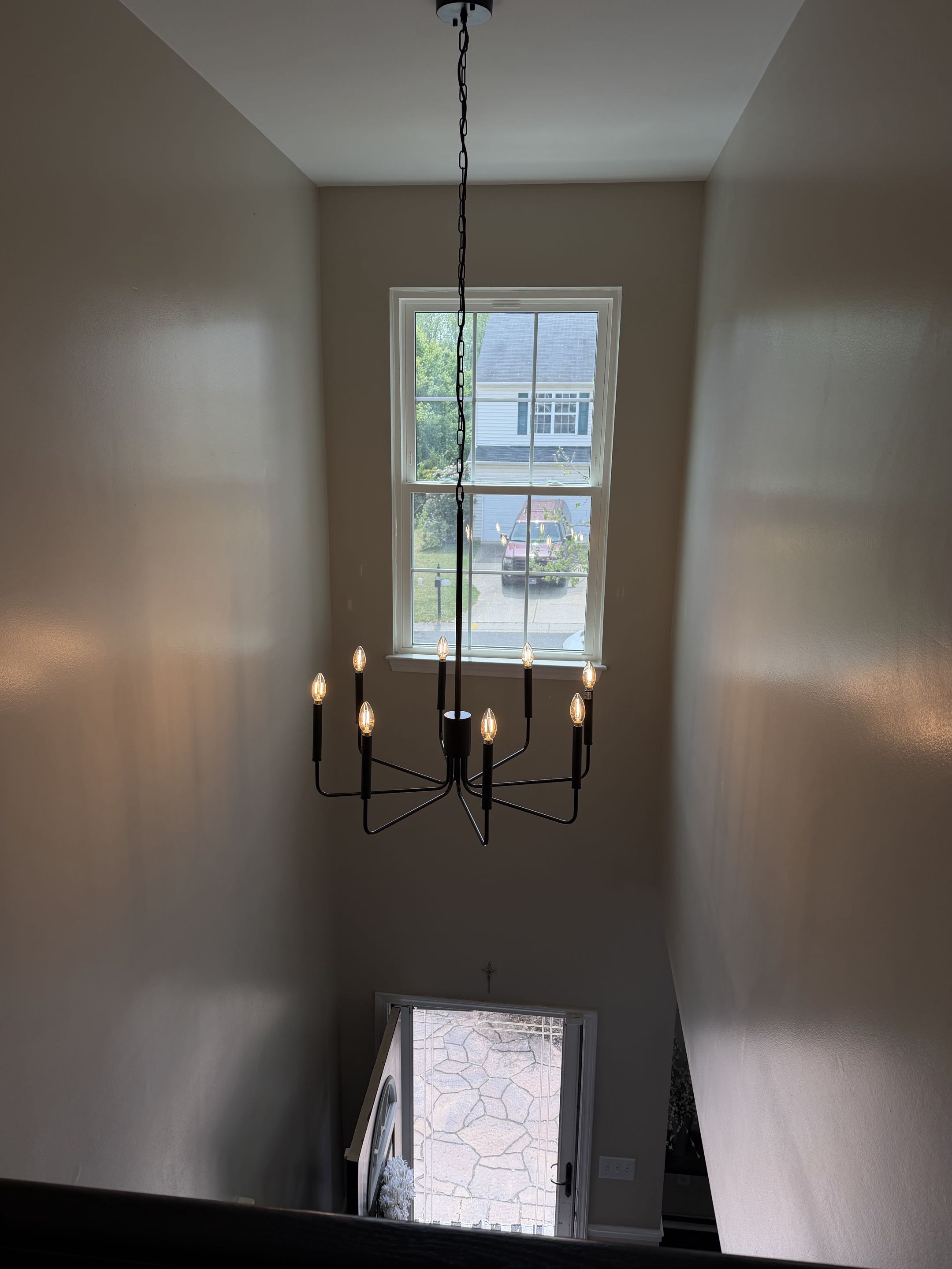 Lauren Called the Royal electric crew to replace 2 of her chandeliers! Lauren Called the Royal electric crew to replace 2 of her chandeliers!