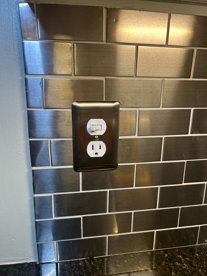 Customer contacted Royal Electric Services to visit their home in Raleigh, NC regarding a malfunctioning switch that was operating intermittently. Upon arrival, our technician performed a thorough inspection and confirmed that the switch was faulty, which was causing inconsistent performance. We proceeded with safely removing the defective switch and installing a new, properly functioning replacement, ensuring all connections were secure and up to code. While on site, the customer also requested an inspection of the kitchen receptacles to verify that everything was operating correctly and met current electrical standards. Our team carefully evaluated each outlet, checked for proper wiring, grounding, and overall condition to ensure safety and compliance.
All work was completed efficiently and professionally, and the customer was left with a fully functioning switch and peace of mind knowing their kitchen electrical system was in proper working order. Royal Electric Services takes pri Customer contacted Royal Electric Services to visit their home in Raleigh, NC regarding a malfunctioning switch that was operating intermittently. Upon arrival, our technician performed a thorough inspection and confirmed that the switch was faulty, which was causing inconsistent performance. We proceeded with safely removing the defective switch and installing a new, properly functioning replacement, ensuring all connections were secure and up to code. While on site, the customer also requested an inspection of the kitchen receptacles to verify that everything was operating correctly and met current electrical standards. Our team carefully evaluated each outlet, checked for proper wiring, grounding, and overall condition to ensure safety and compliance.
All work was completed efficiently and professionally, and the customer was left with a fully functioning switch and peace of mind knowing their kitchen electrical system was in proper working order. Royal Electric Services takes pri