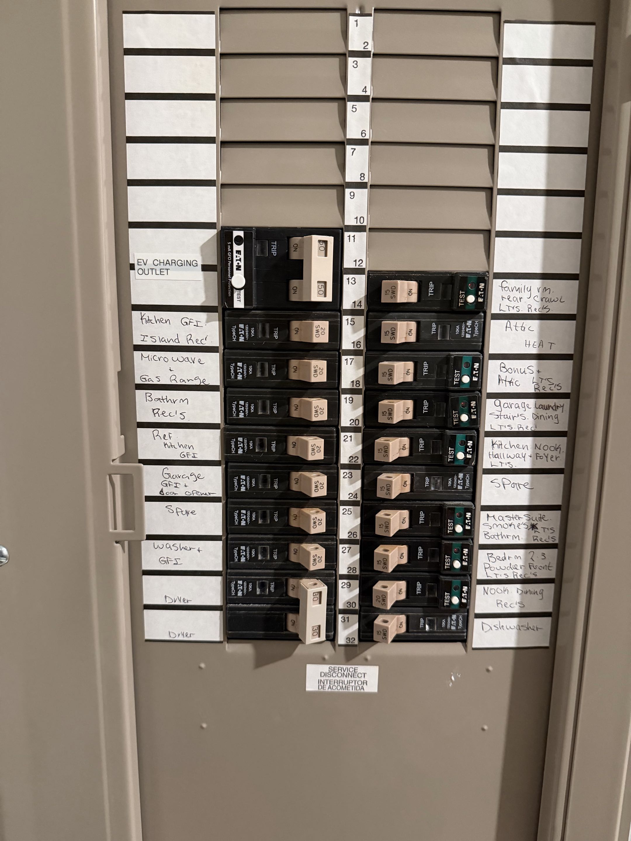Elliot gave the Royal electric team a call to install a dedicated 50A circuit for a EV charger! 