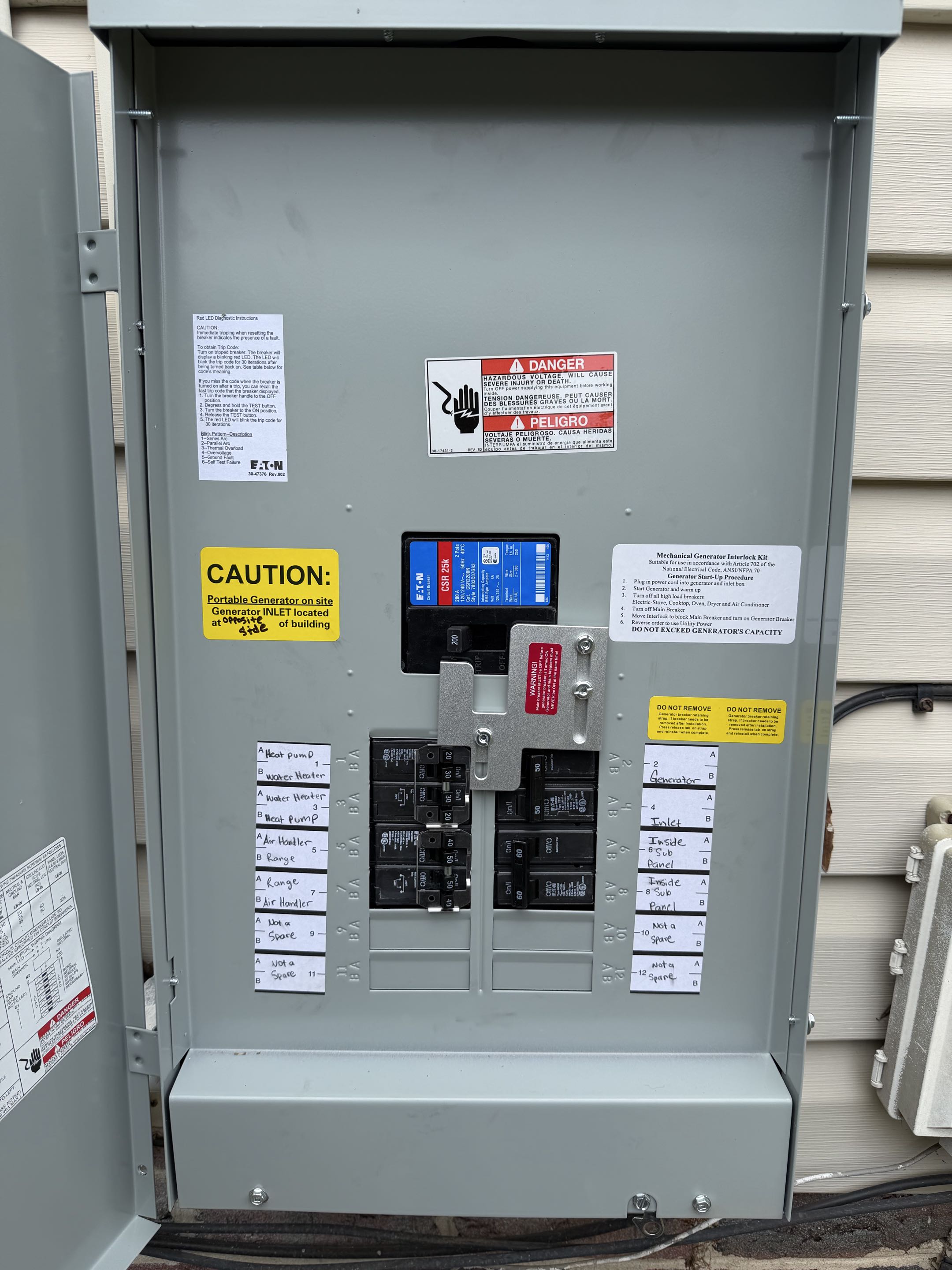 William Mosley called the Royal Electric Team out to his home in Wendell for a panel replacement! William Mosley called the Royal Electric Team out to his home in Wendell for a panel replacement!