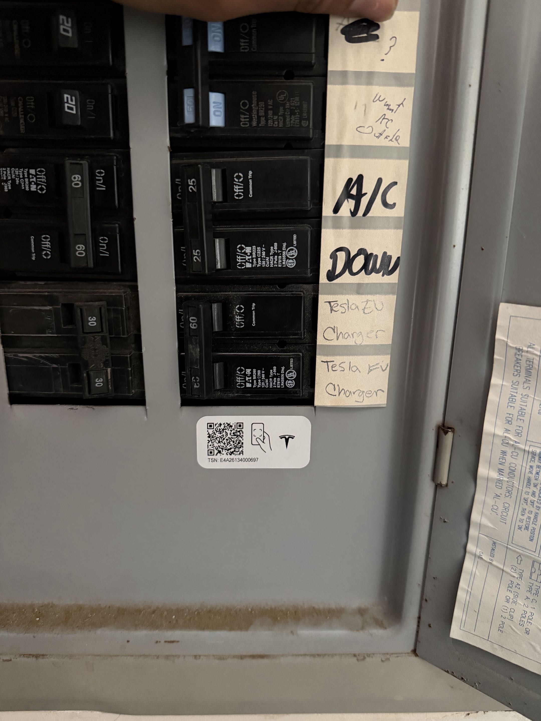 Eric called out the Royal Electric Team to install an EV charging Circuit for his Tesla 🤩 Eric called out the Royal Electric Team to install an EV charging Circuit for his Tesla 🤩