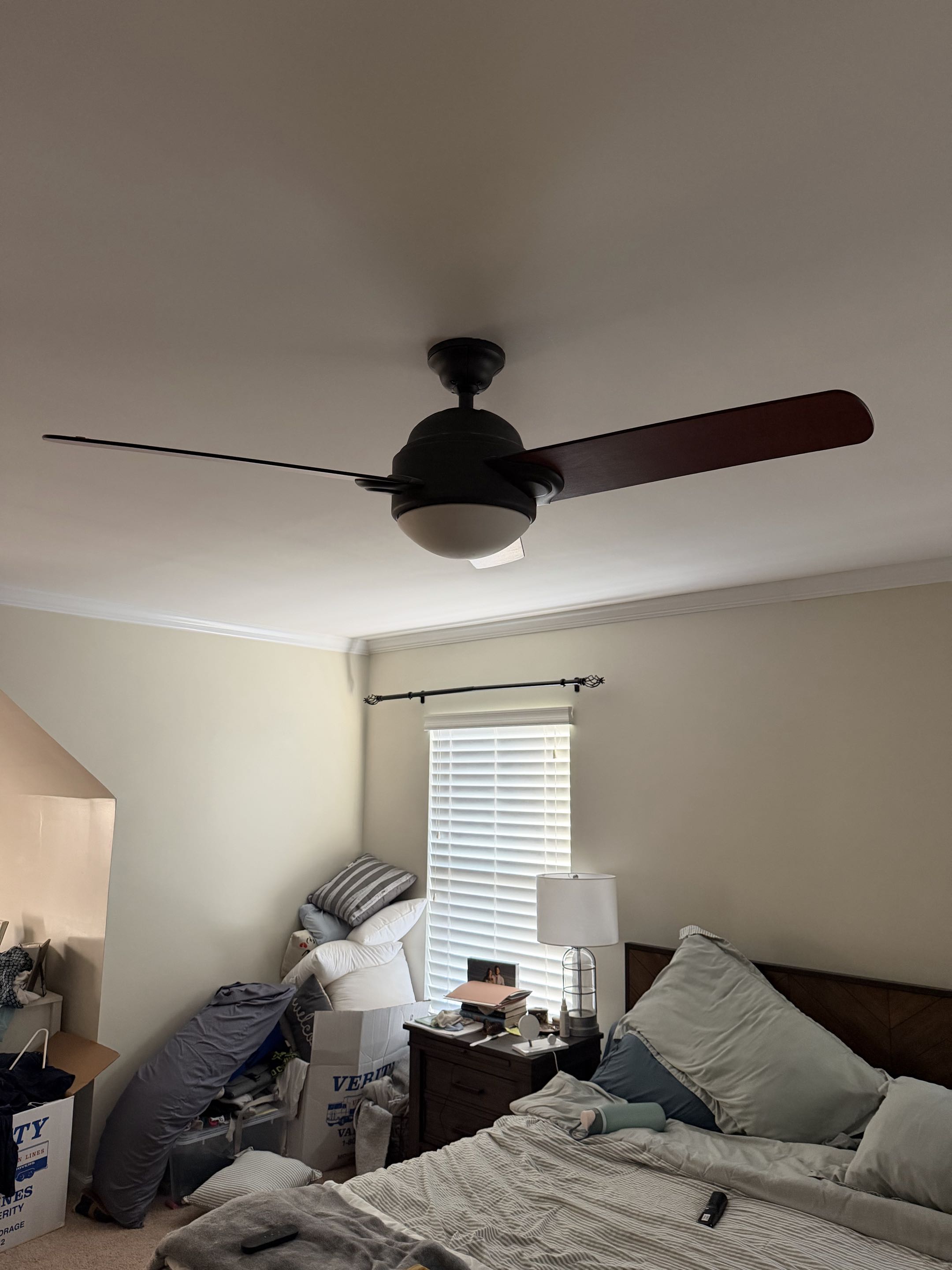 Wilad called the Royal Electric Team as an emergency call over to his rental property in Durham to take care of a ceiling fan replacement! Wilad called the Royal Electric Team as an emergency call over to his rental property in Durham to take care of a ceiling fan replacement!