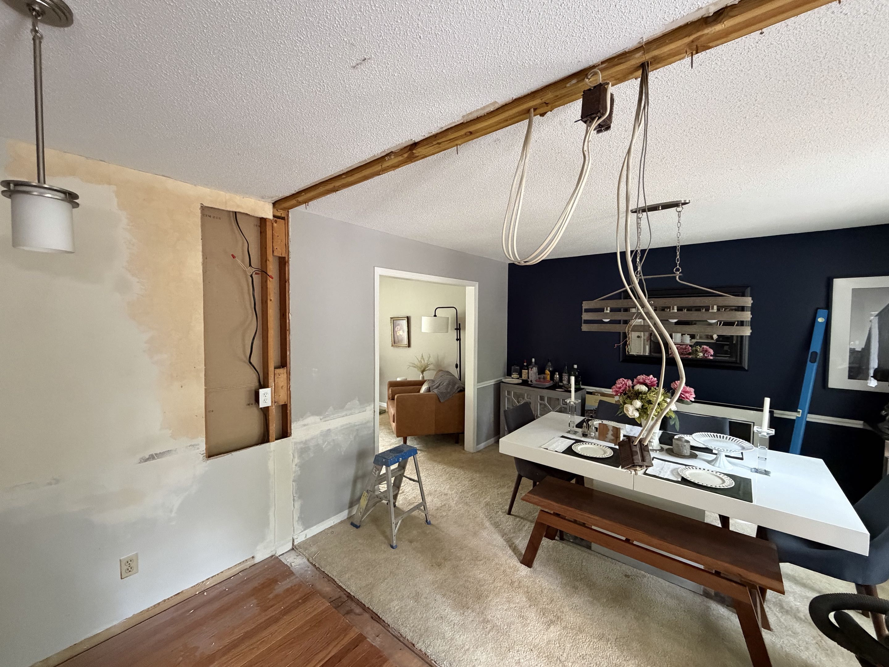 Steve called the Royal electric team over to his home in Raleigh to relocate some switches and move wires out of the way for their kitchen remodel! 🤩 Steve called the Royal electric team over to his home in Raleigh to relocate some switches and move wires out of the way for their kitchen remodel! 🤩