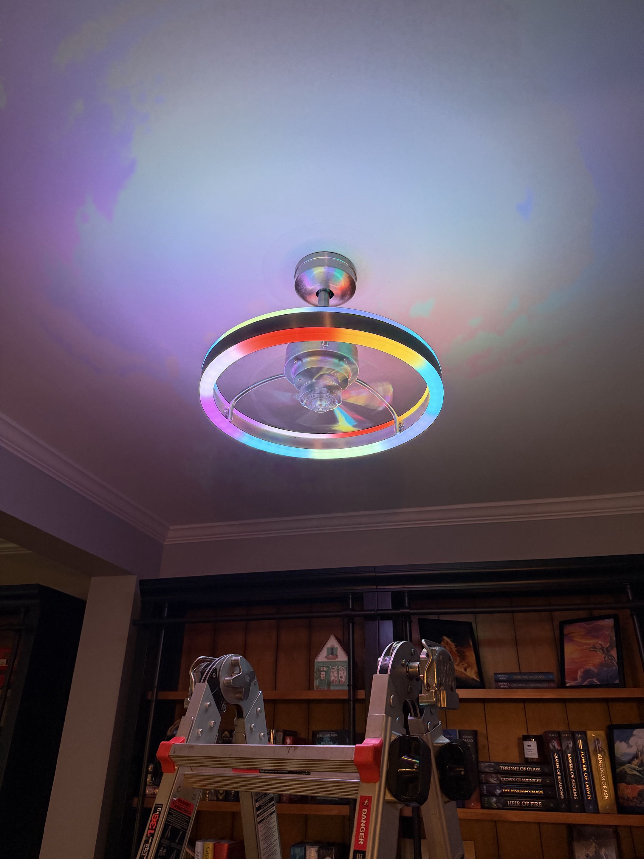 Chris called the Royal Electric team over to his home in Raleigh to replace a few fixtures and also to do a bit of diagnostic on his receptacles. 