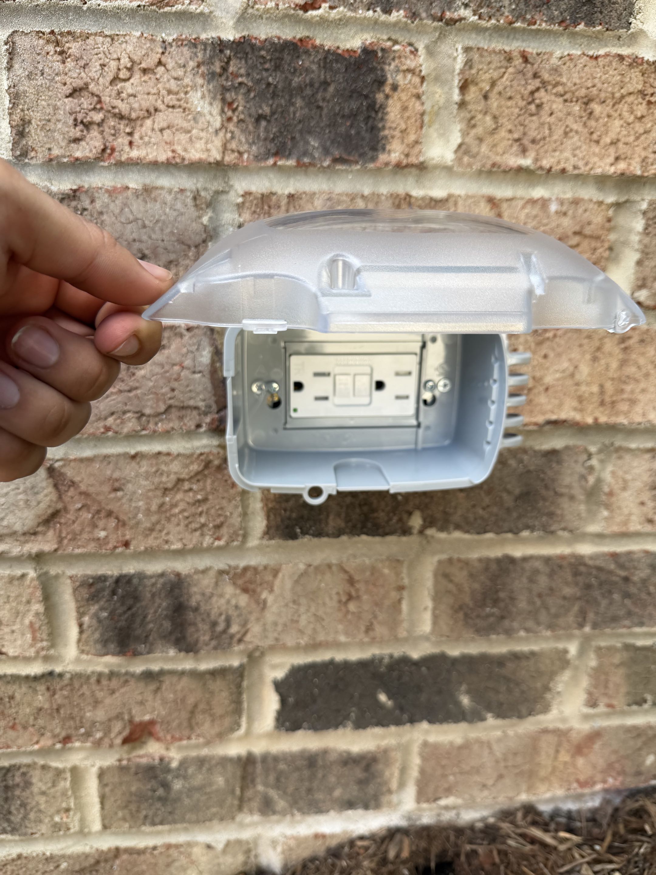 Brian Gave Royal Electric to install a dedicated 20 amp circuit for his freezer and to replace an outdoor GFCI! 