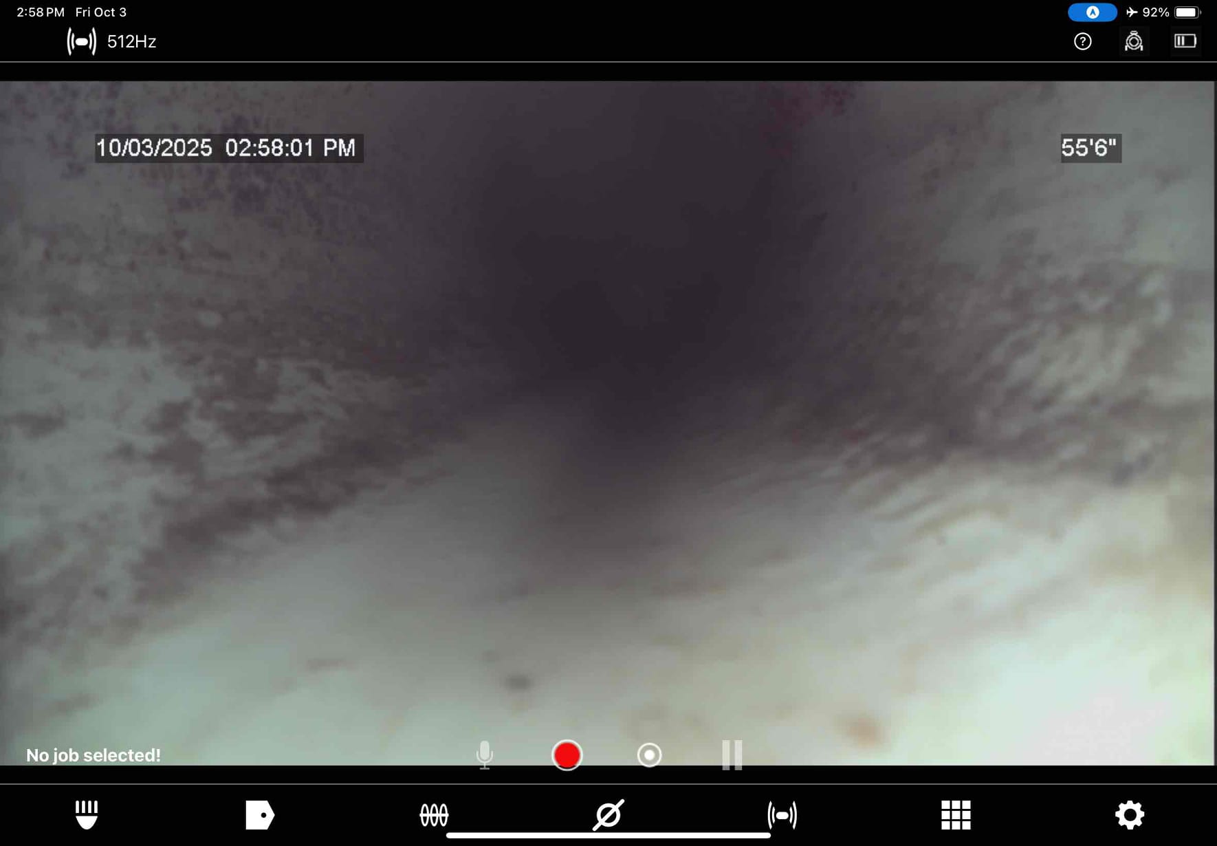 - drain clear on kitchen sink due to no drainage currently

** no warranty on drain clears **

Customer called us out for clogged kitchen sink , clog was under the sink in the P-trap. There was carrots and eggshells stuck in the trap. I cleaned it out, went outside to the kitchen, clean out and ran my camera to check the line. There was not a cog, however I did find two spots with roots, explained the issue and the solution to the customer.
Made one estimate for repairs and explained why it is needed. I will be emailing it to the customer so she can look over it.

Quotes are good for 30 days