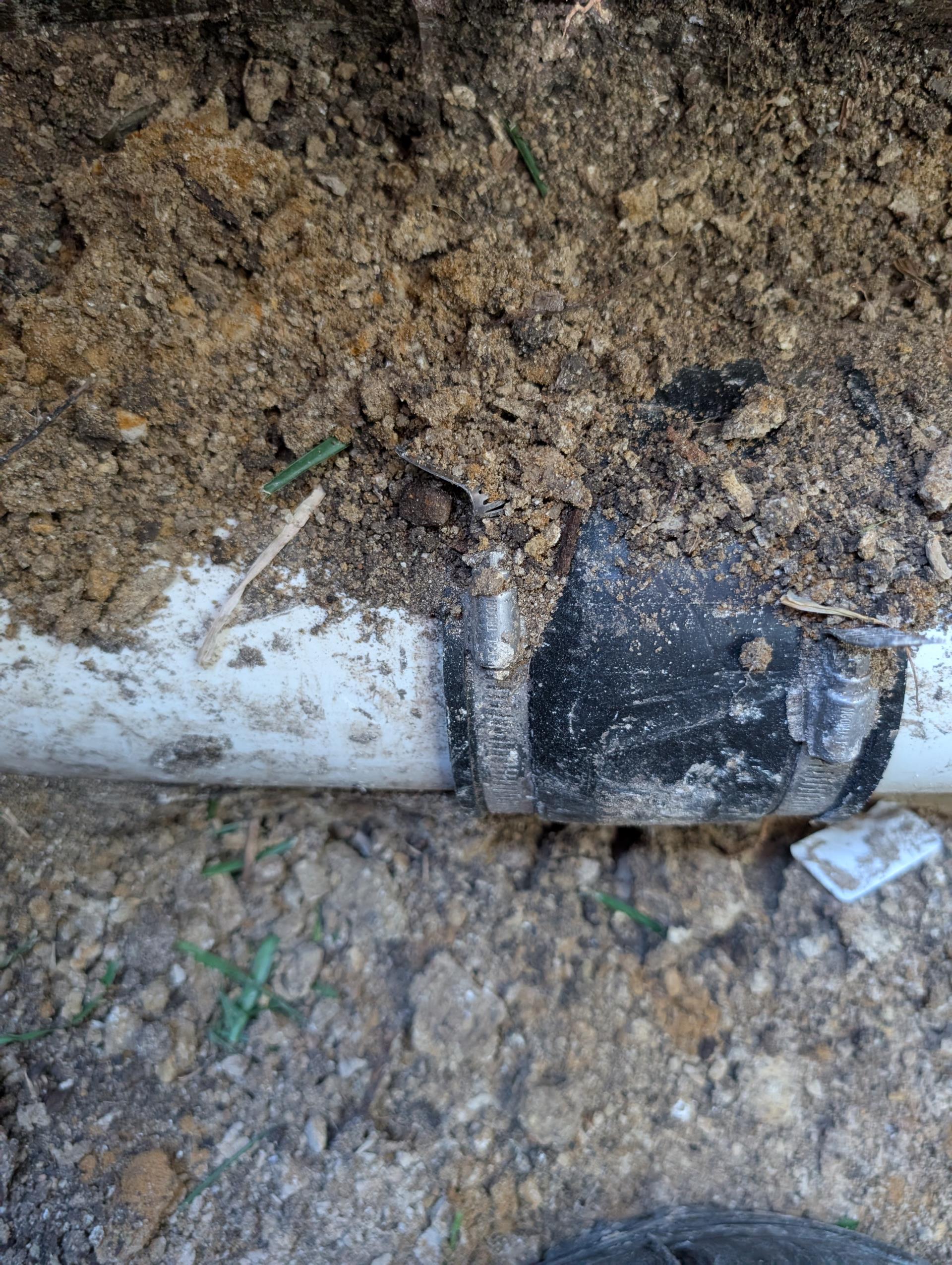- Attempt to restore flow to main sewer on home due to complete stoppage 

** if there are issues in piping additional diagnostic may be required **
Preform a jetting on sewer yard line to restore flow to system and get better view of issue with camera.

performed jetting and camera line after.

Preform sewer repair in front yard where marked after camera inspection.
 - dig up to 3 1/2ft deep to get around and under piping.
 - cut out bad section of piping ( up to 3ft )
 - install new section of piping
 - backfill as best as possible.

** 5yr warranty on work **