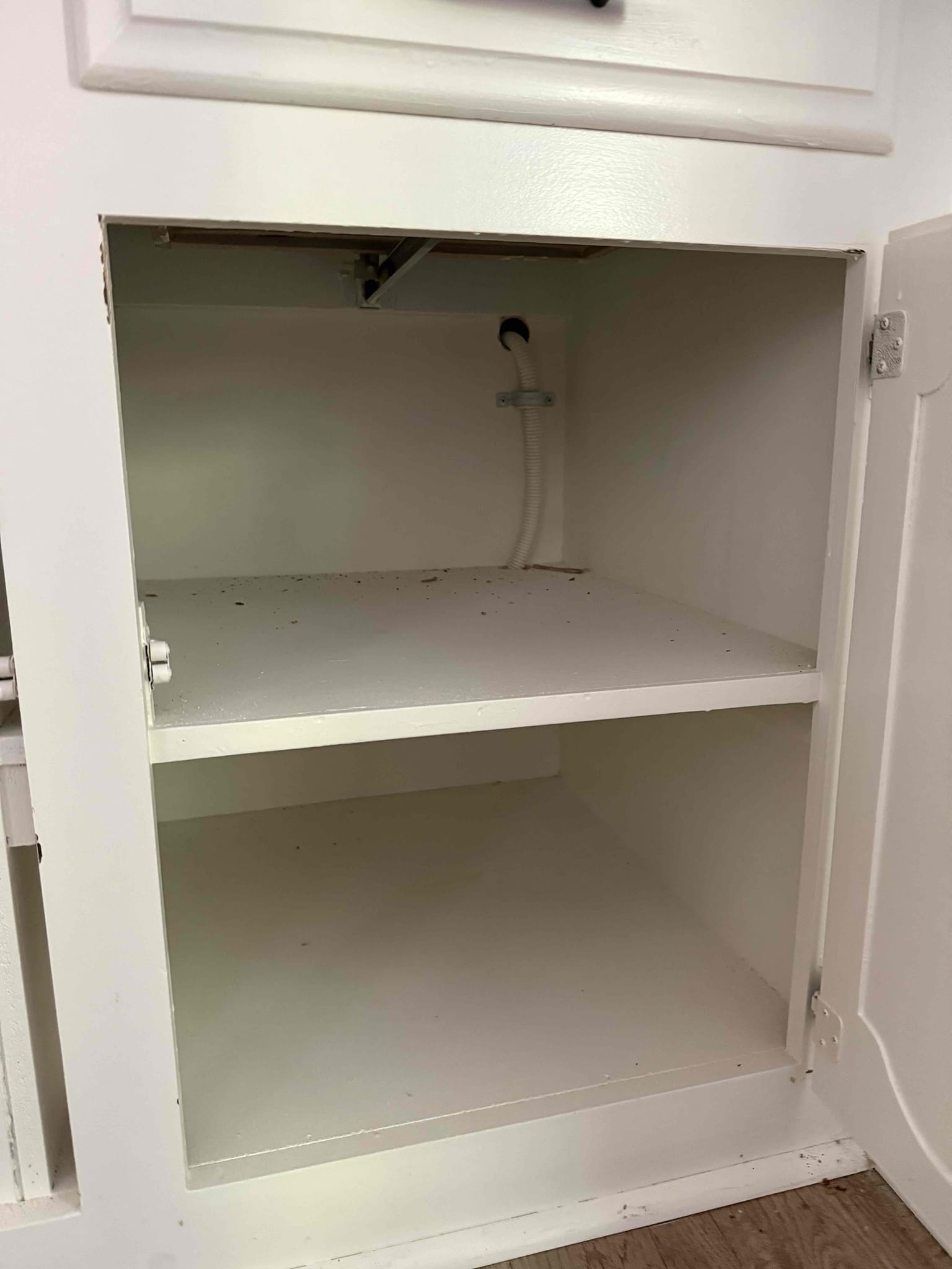 Call back Friday- after 1/ customer had a burnt connection behind dishwasher that was fixed by an appliance guy and added a plug and had a breaker that was off controlling the plug. Flip breaker on and everything worked with no issues but explained how serious it is to address aluminum wiring and how important it is to pigtail plugs and switches and also having electrical panel updated due to it being very outdated with aluminum wires in panel. 