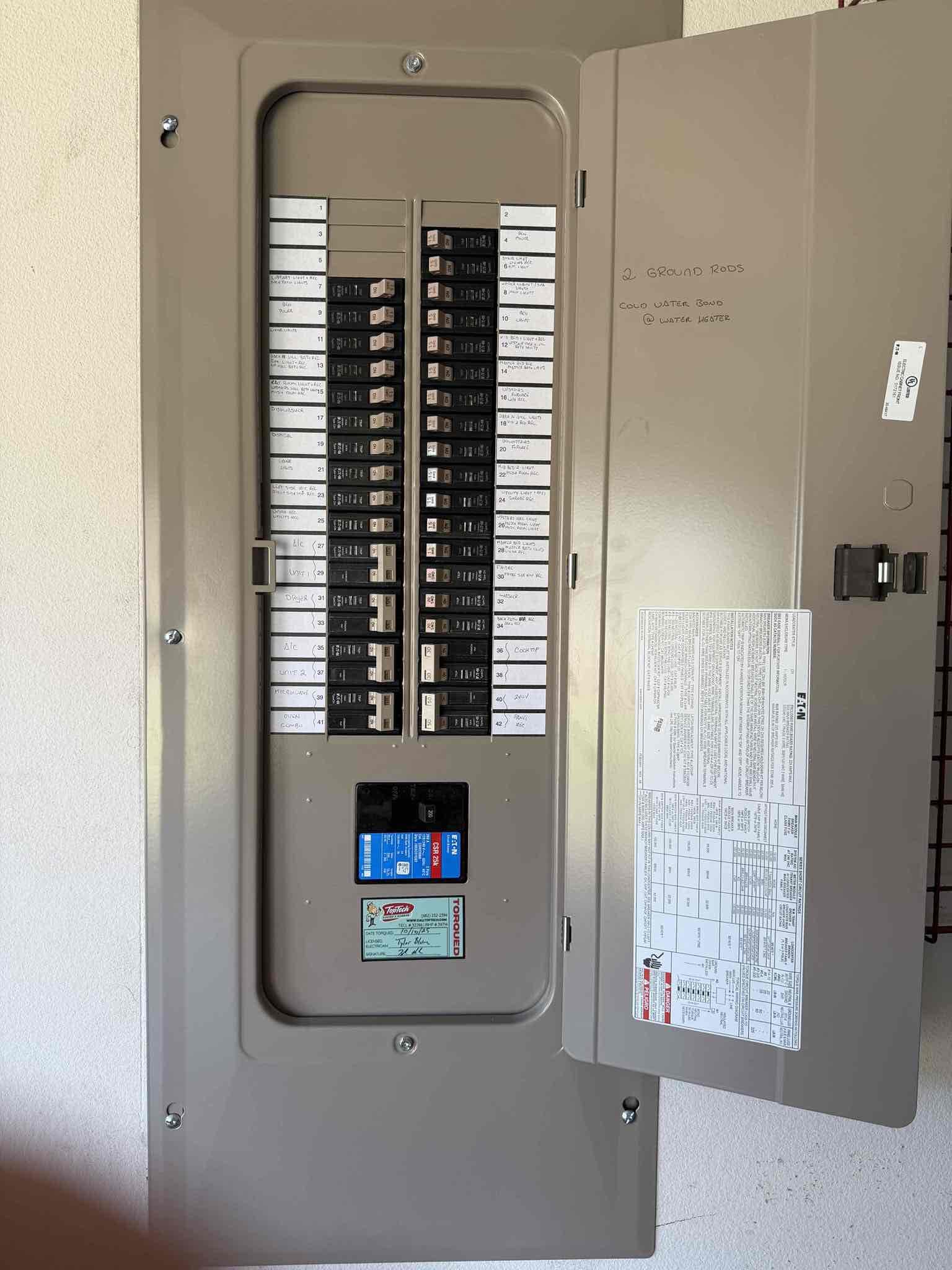 Met inspector onsite and passed the final inspection.