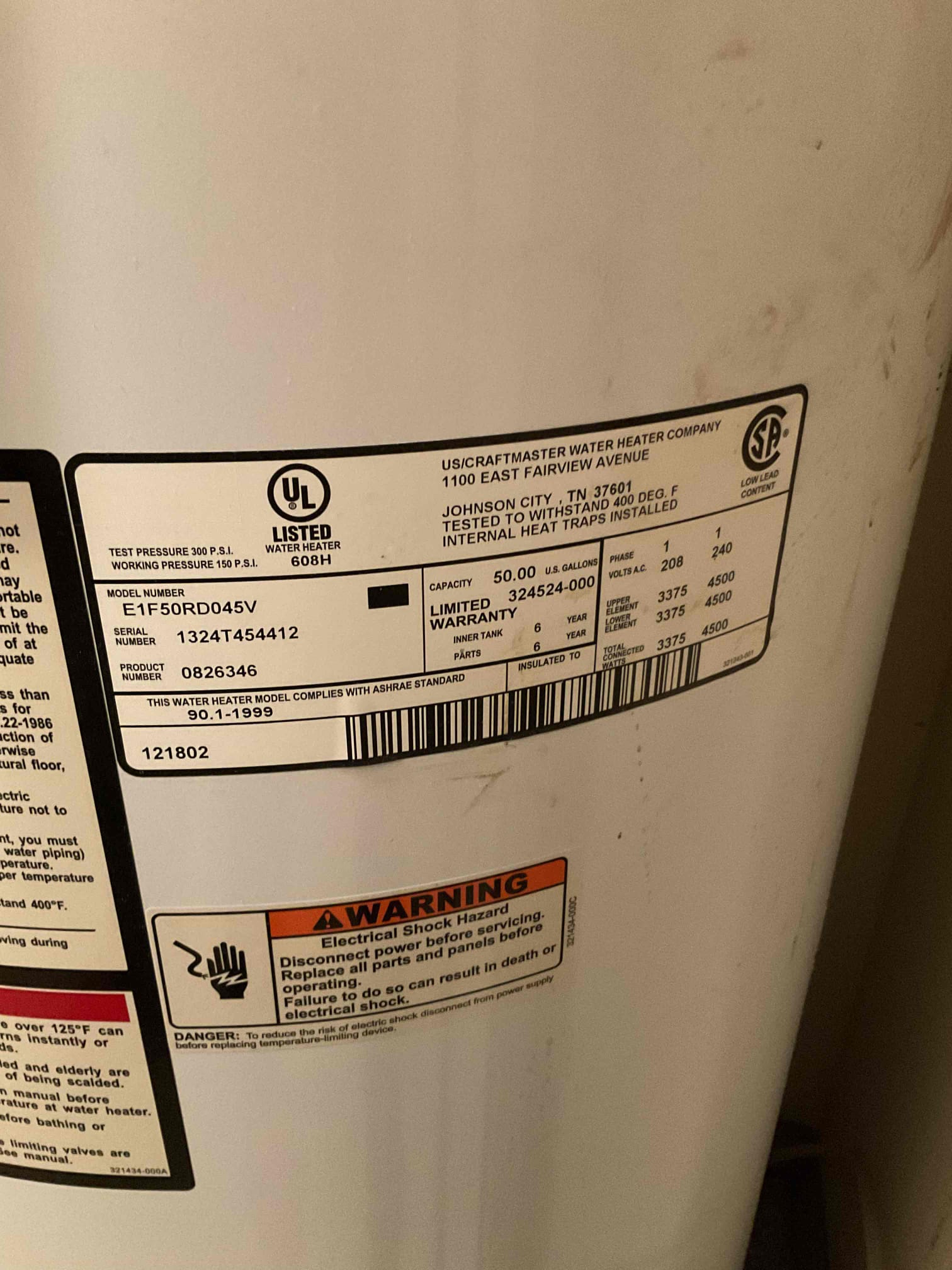 Customer called us out for water heater quote, gave multiple estimates and explained each one. Customer is going to call back at a later date.

Estimates are good for 30 days.