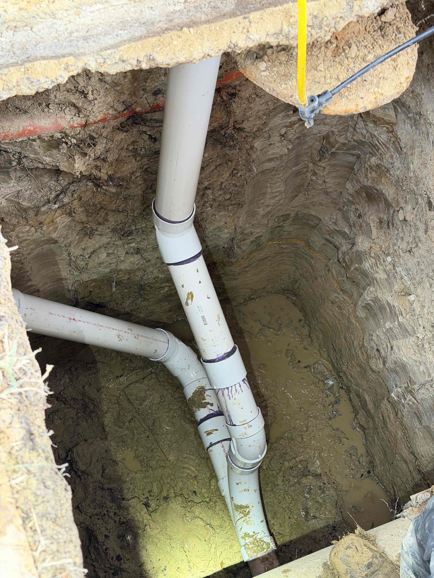 Met onsite with city inspector and passed the final inspection. Customer preference of dirt mounded and backfill should begin sometime in the next two days. Met onsite with city inspector and passed the final inspection. Customer preference of dirt mounded and backfill should begin sometime in the next two days.