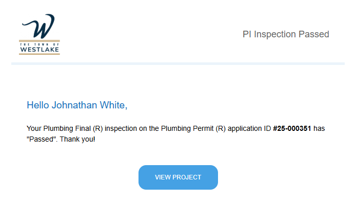 Passed the final inspection with the city and emailed copy of report to home owner. Passed the final inspection with the city and emailed copy of report to home owner.