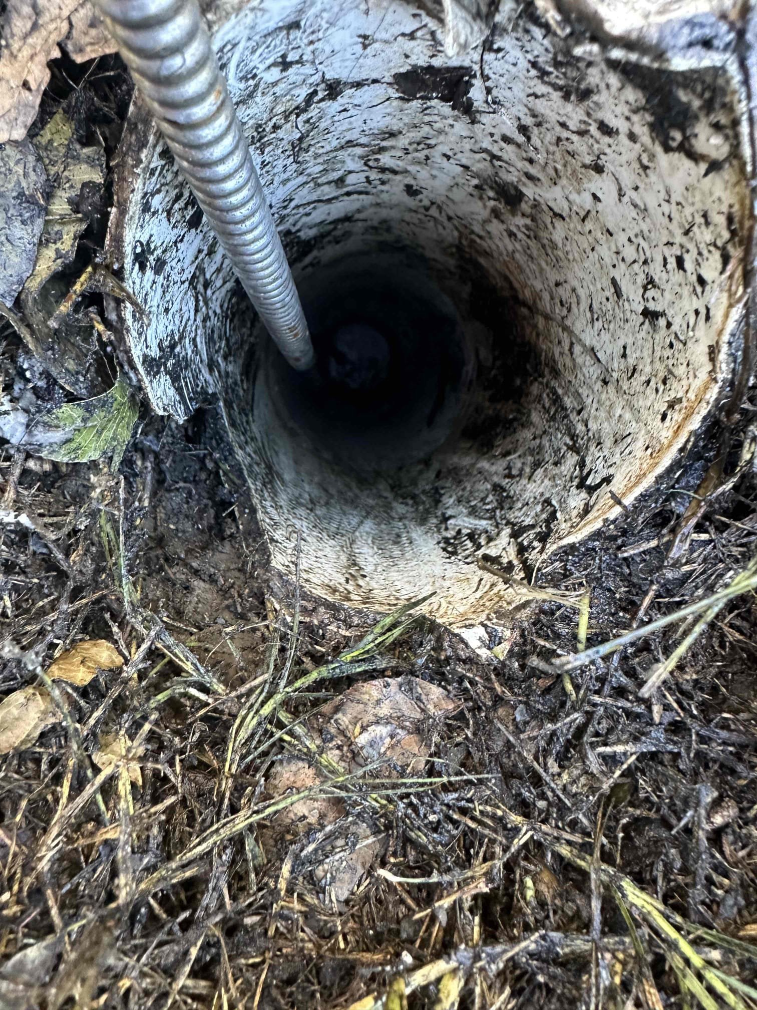 - Attempt to restore flow to main line due to blockage somewhere in the yard.

Talked to customer about camera inspection and issues in drainage however they unable to do the camera inspection currently.

No warranty on drain snake