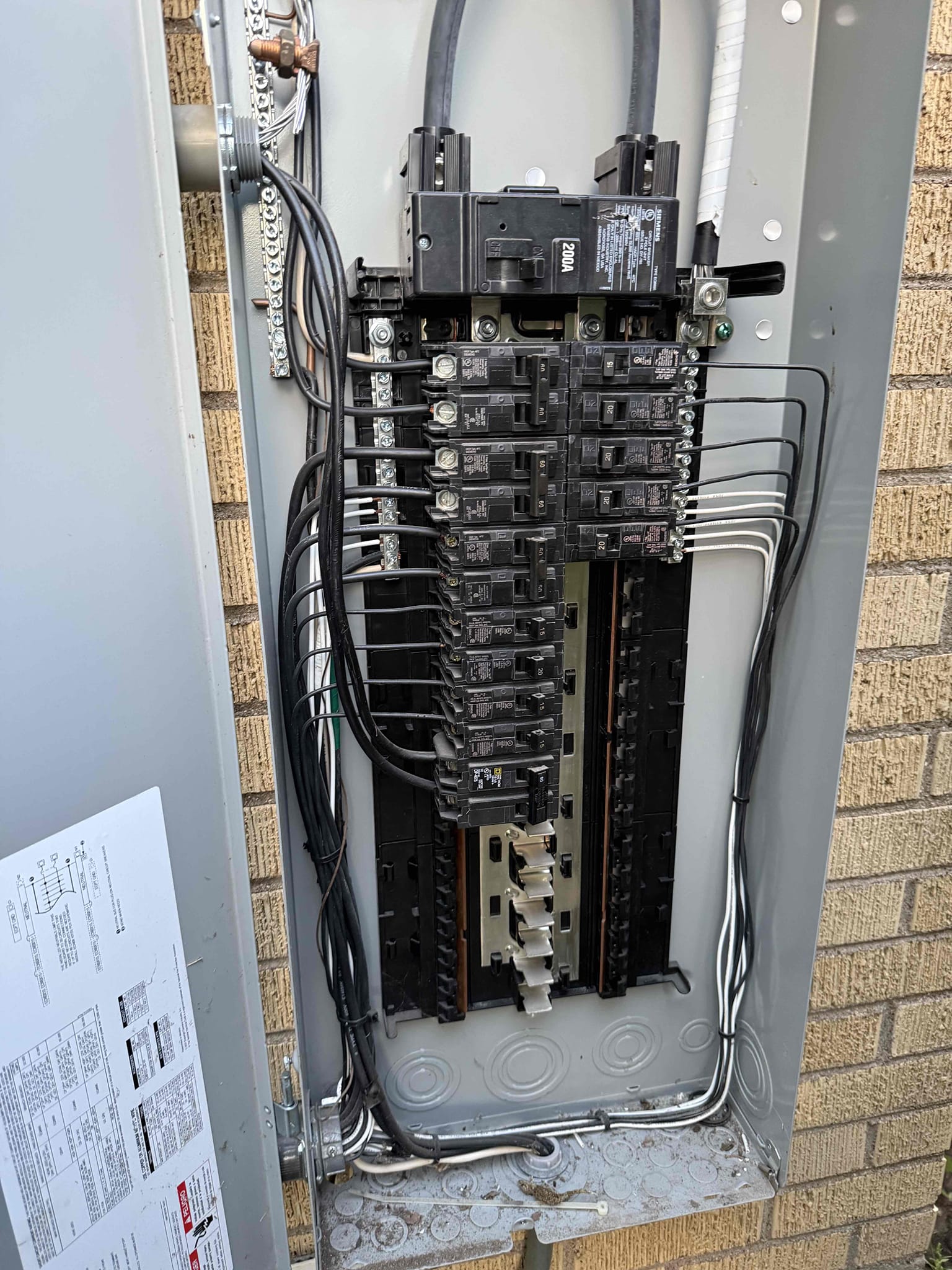 Customer had a few lights in the living room outside in the kitchen that were not working. Found that the wiring was not grounded, and somebody tied a ground to a neutral wire and was causing the ground to be energized and also found a bunch of bad connections inside the switch boxes. I replaced the three-way switch, controlling the ceiling fan from the old original three-way switch, and everything on with no issues. We are not responsible for anything, including the switches nor the wiring due to it, not having the proper connections and it being very outdated and oversized breakers in the electrical panel that were originally done wrong. Explain to customer all the different hazards and concerns with the wiring system and the breakers. Explain shared neutrals and also explained why it is very critical to get this electrical updated and why we are not going to cover or warranty any of it and be responsible for it. He left options to repair switches in plugs and customer said she will 