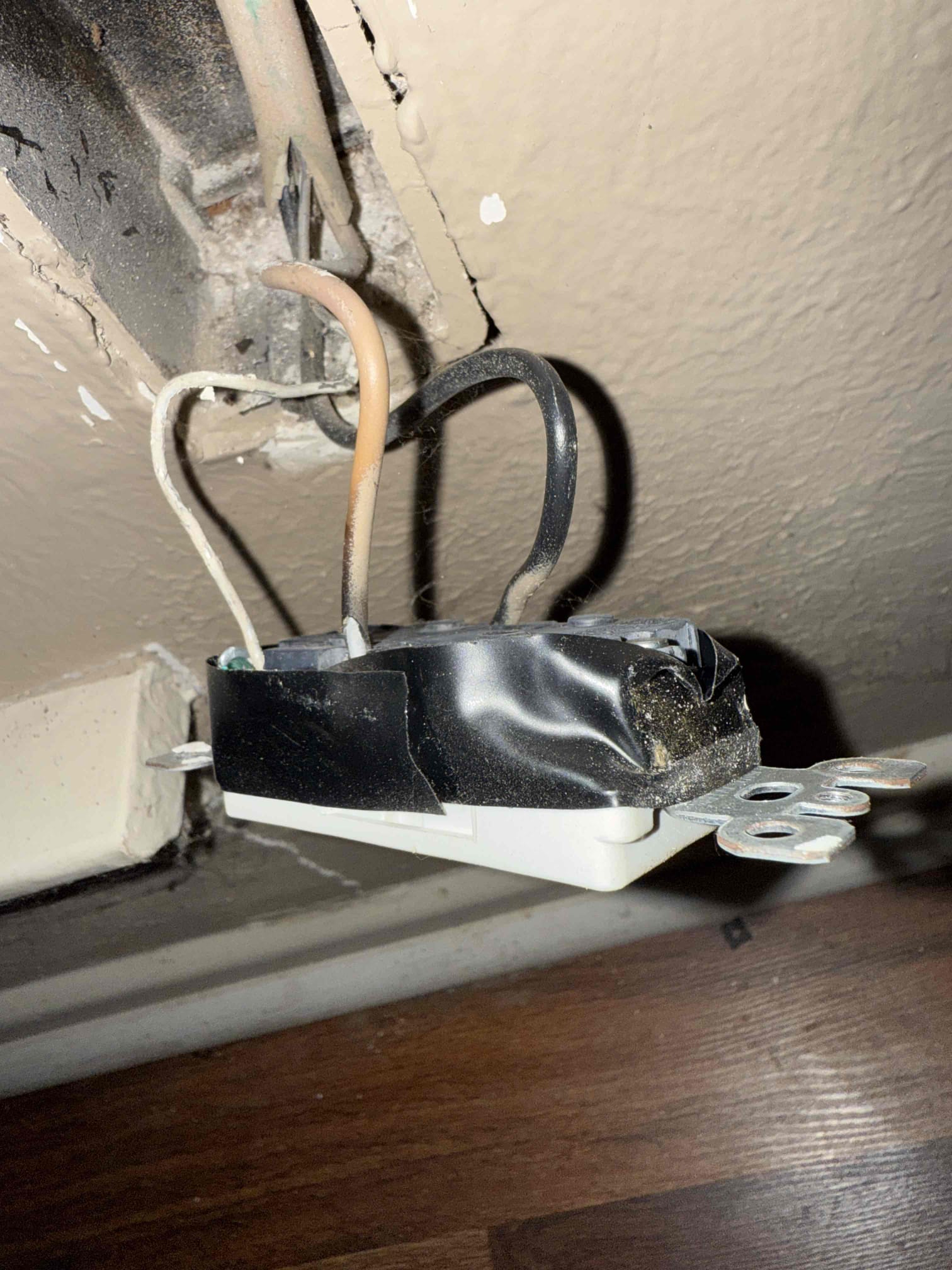 1. Replace 200 amp panel (lifetime warranty) 
2. Replace meter and overhead service (lifetime warranty) 
3. Relocate electrical panel outside 
4. Install ground rod 
5. Install cold water ground 
6. Install whole home surge protection (lifetime warranty) 
7. Install hardwired smokes and carbons 
8. Run dedicated circuit to heater in living room 
9. Pigtail all plugs in switches in the house
10. Install 14 arc fault breakers 
11. City permit and inspection 


Customer has paid 482.90