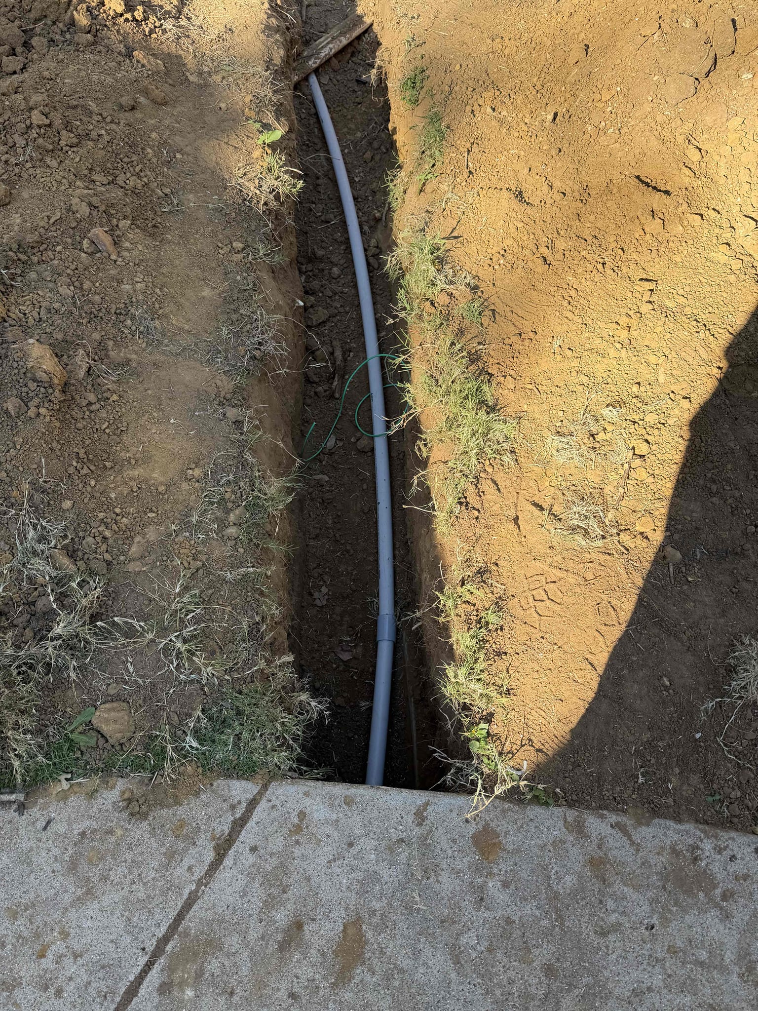 
Wednesday all day 
1. Replace 200 amp electrical panel (lifetime warranty)
3. Install ground rod 
4. Install cold water bond 
5. Whole home surge protection (lifetime warranty) 
6. Replace barn light x2 customer supplied
7. Install gfci on pole 
8. Refeed conduit underground feeding the garage
9. Replace dimmer in garage 
11. Run dedicated circuit to fireplace 
12. Install large jbox behind tv 
13. Refeed mini split underground 
14. Dedicated 2 plugs for computer equipment 

*smoke detectors must be present during inspection*

*5 year warranty on everything we do* 

*$220 charge from oncore for disconnect and reconnect*

*dig must be 20 inches deep* 

*if customer supplied barn lights are a issue, there will be a extra charge to install them* 

Replaced outdoor 225 amp panel and properly grounded with new ground rod cold water bond already existing.  Installed whole home surge protection on panel.  Ran conduit in trench and ran dedicated circuit for mini split, quad outlets, and firep