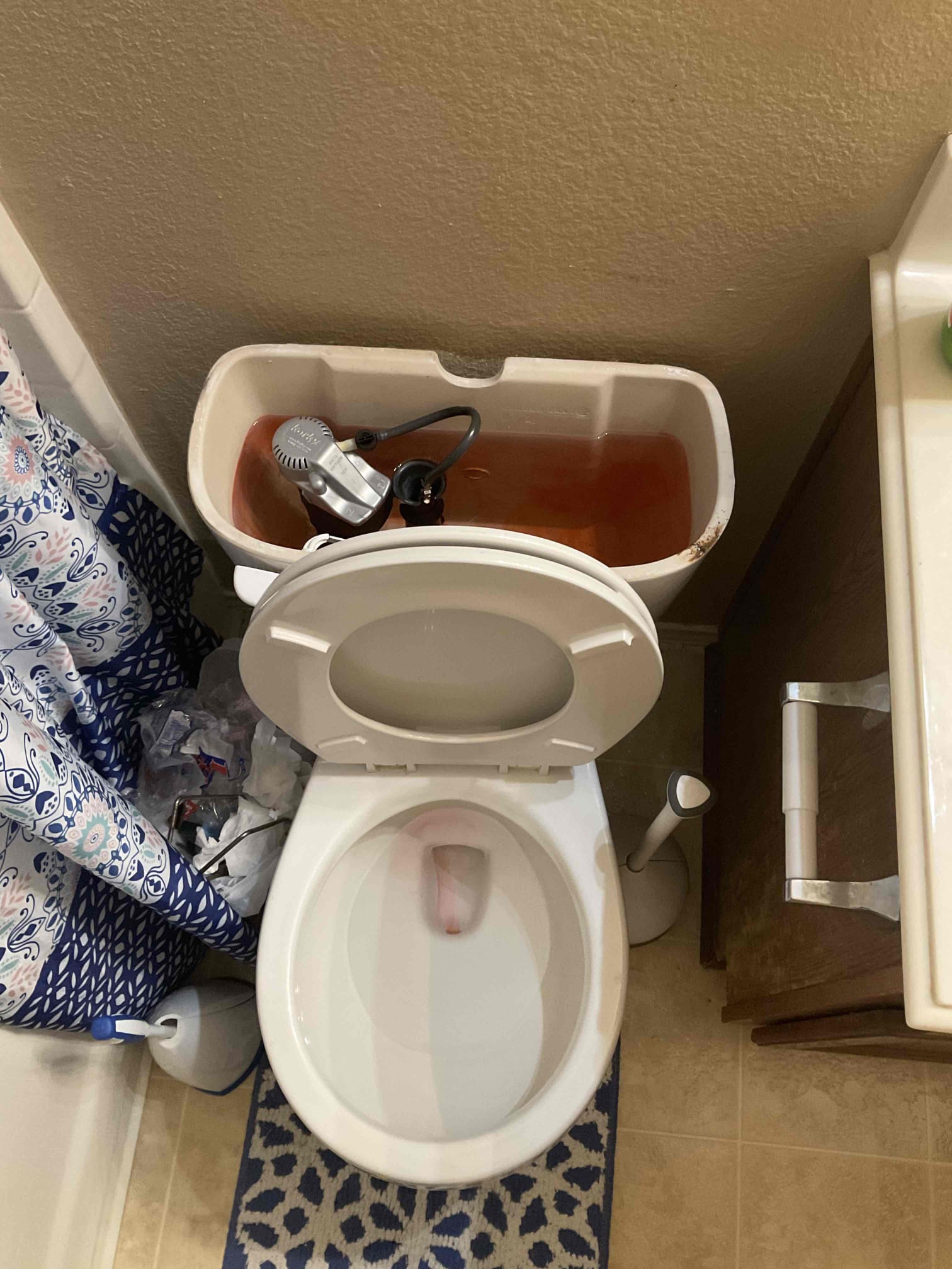 Replace x2 old angle stops in bathrooms and supply lines ( for toilets )
 - upstairs and hall bath 

Tested work no leaks ( checked meter and it is still moving slowly )

Will come back out tomorrow with supervisor to go over more in depth diagnosis 