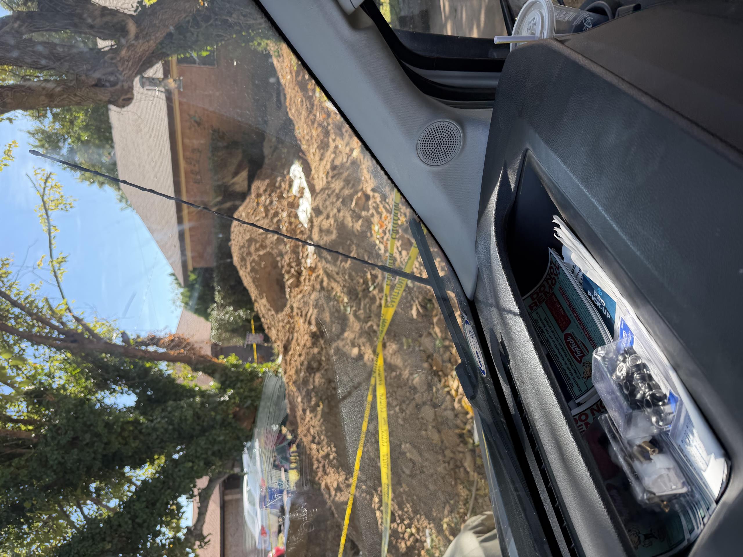 Finished running  hangers underneath home for sanitary sewer
Ready for inspection