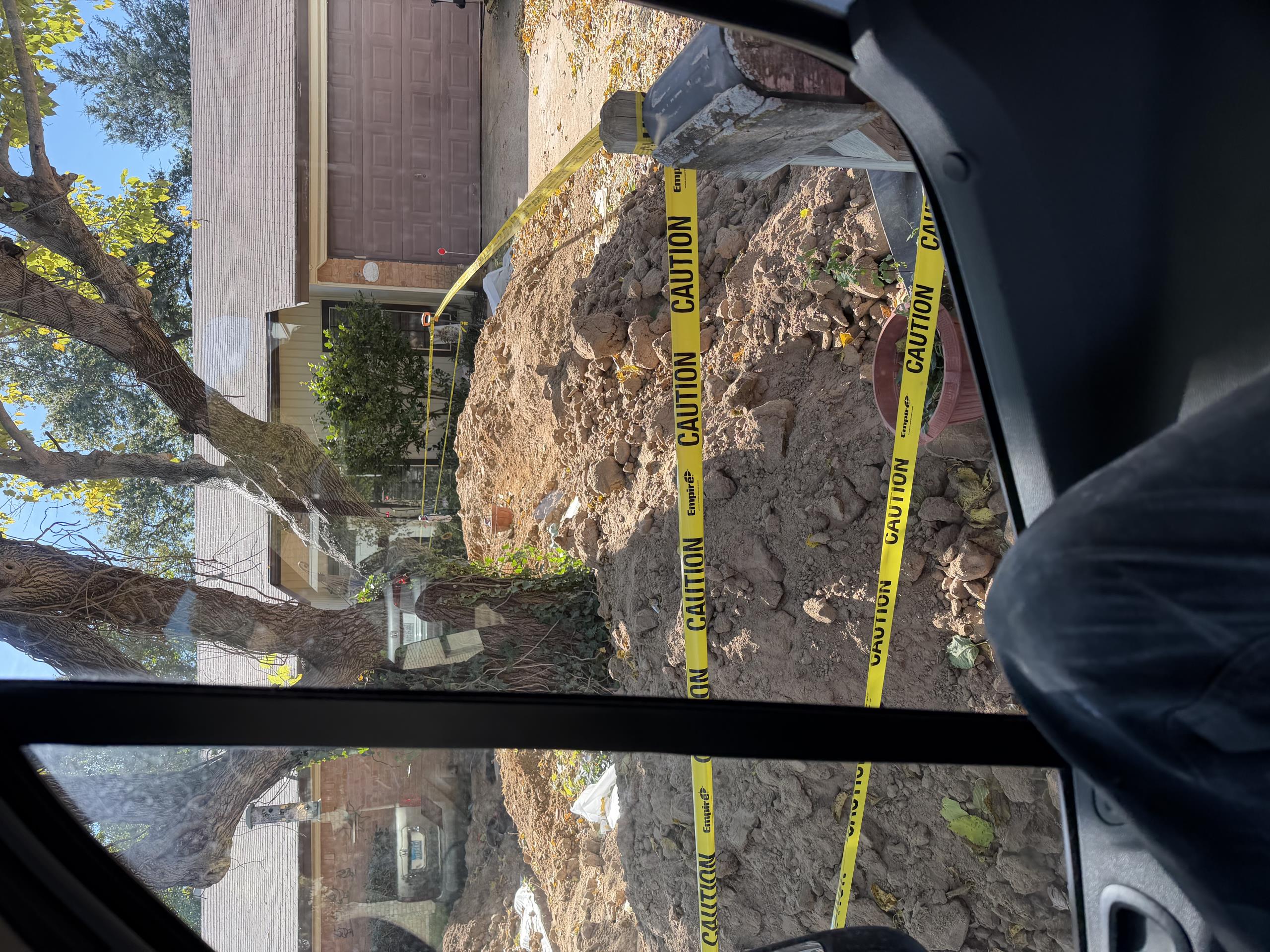 Finished running  hangers underneath home for sanitary sewer
Ready for inspection