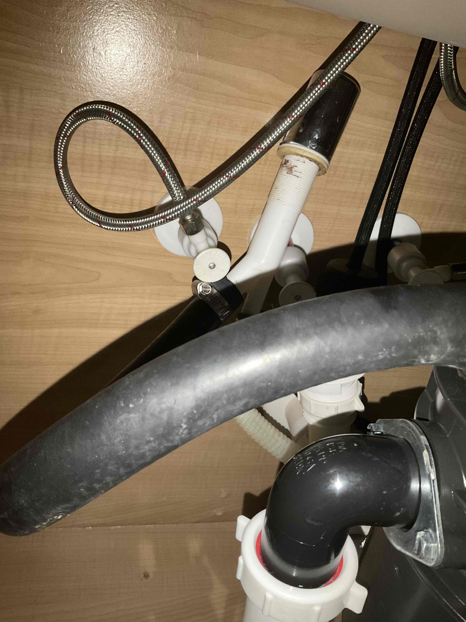 - Remove air gap from under sink and connect dishwasher drain hose directly to disposal.

** 5yr warranty on work **

Tested work no leaks , cleaned up tools and trash