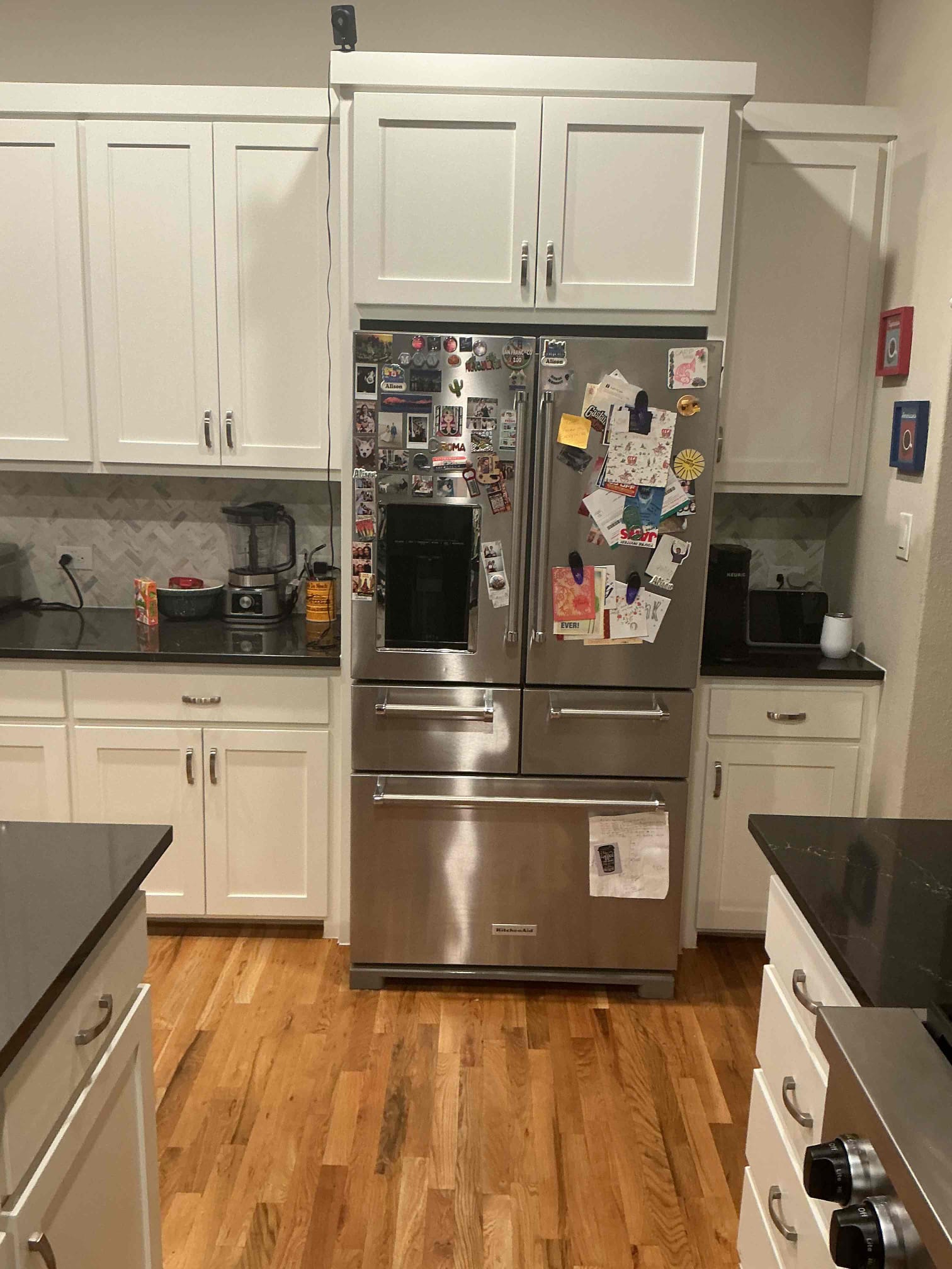 Customer had a fridge tripping a dual function, 20 amp breaker in the CH panel. Replace the dual function breaker and felt that the wires were loose in the breaker which definitely could be the root of the problem. Also replaced the fridge plug and checked voltage and make sure everything was good and everything checked out perfect. Explain to customer that if it keeps tripping the dual function breaker that has been replaced in this brand new and covered under warranty that there would be an issue with the fridge and we need to contact a appliance guy