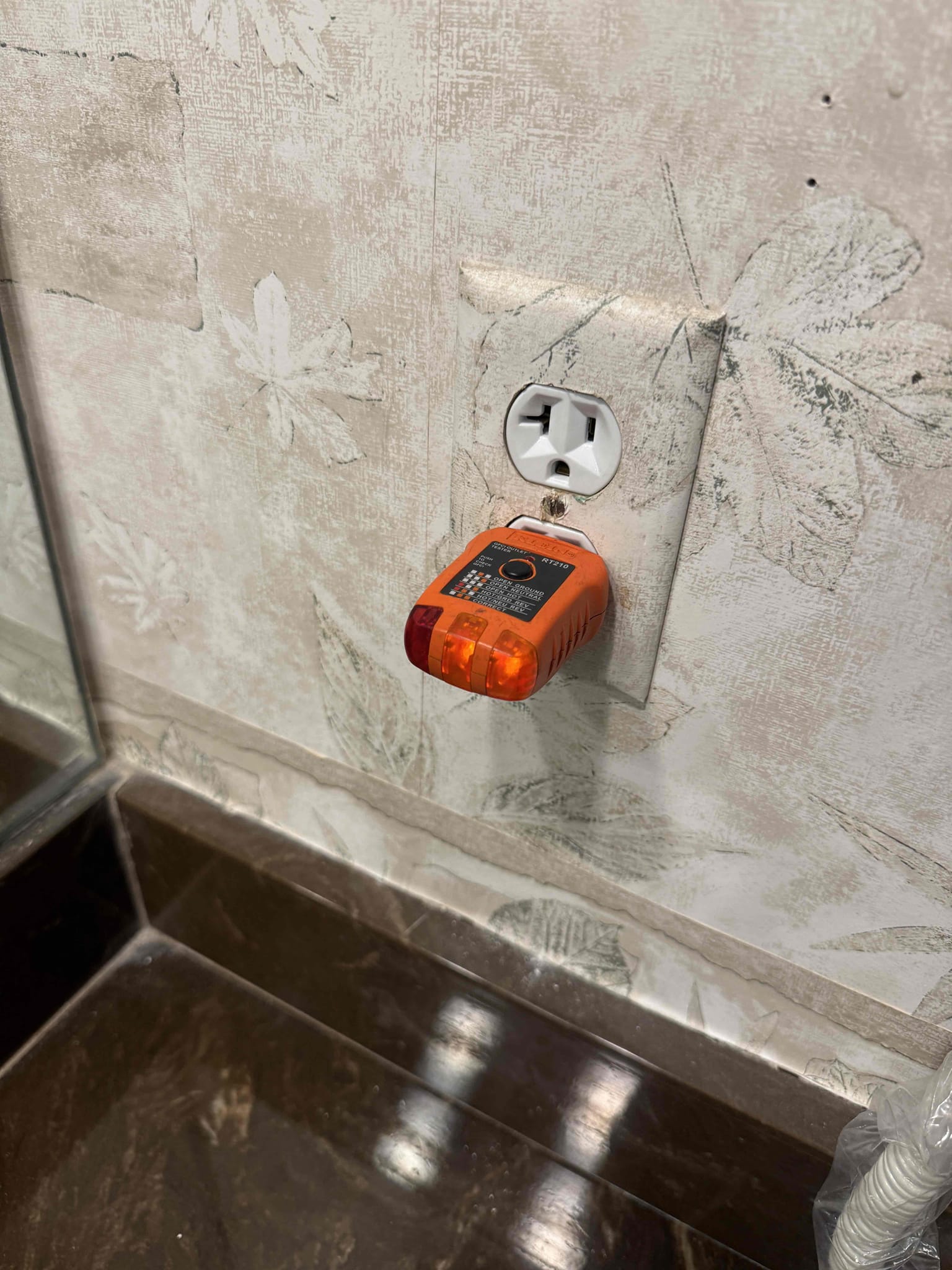 Arrived on the job site. The customer stated that his outdoor outlets, including the restroom outlets, were not working. Upon inspection, I found a tripped GFCI that controls both the outdoor and restroom outlets. I reset the GFCI but noticed the breaker was difficult to reset and was an older-style BR GFCI breaker.

I explained to the customer that the trip likely occurred for a reason and recommended replacing all outdoor outlets with new ones equipped with bubble covers and sealed with silicone to prevent water or moisture from entering and causing future trips. I also advised replacing the restroom outlets due to their age and condition.

Additionally, we will be replacing two GFCI breakers — one 15-amp breaker controlling the outdoor and restroom outlets, and one 20-amp breaker controlling the pool light, as indicated on the panel cover. Since both are older-style BR GFCI breakers, replacement is recommended.

The customer is 100% happy and satisfied with today’s visit and underst