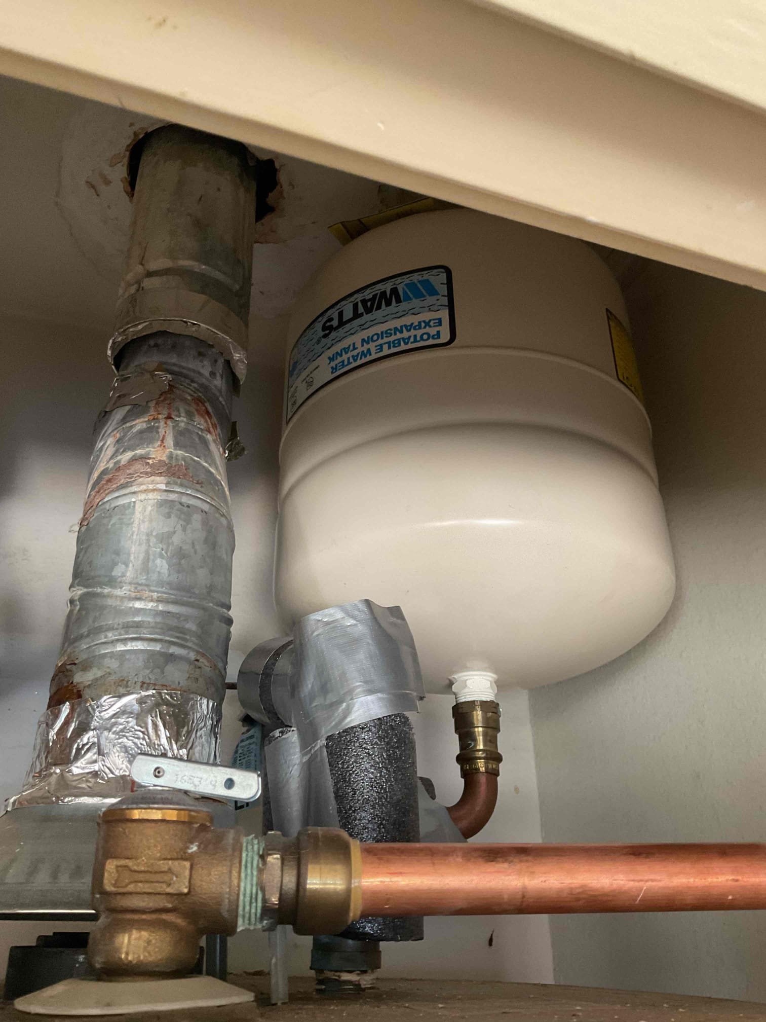 Gave customer estimates to replace water heater. Customer is planning to get another estimate on Wednesday from a different company before making a decision. 