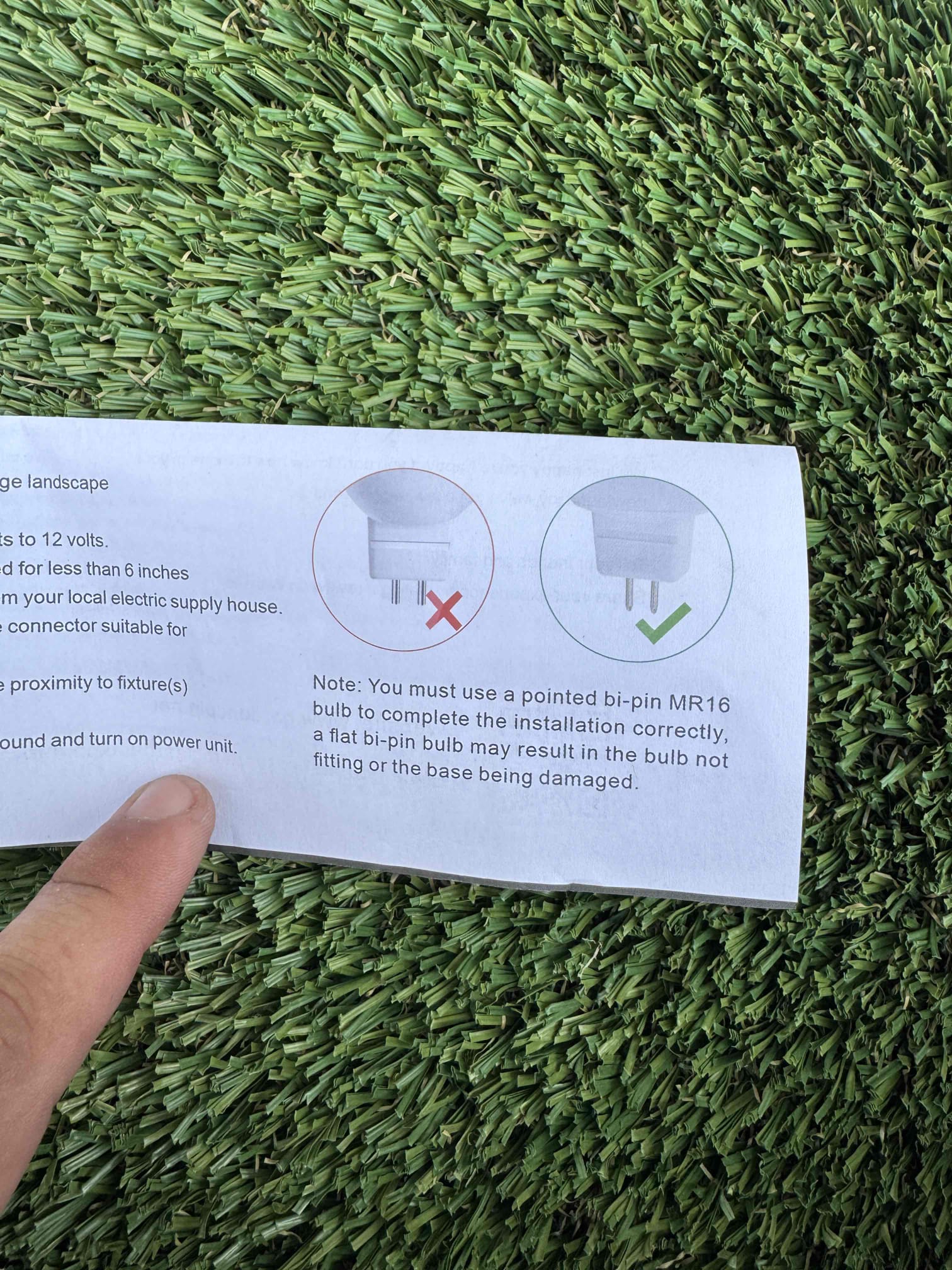1. Install 2 floodlights on the left and the right of house 
2. Run emt out of plugs and run wire in emt 
3. Install 2 customer supplied floodlight 
4. Install basic landscaping and all supplied by customer x4 lights

*DISCLAMIER- if we put wire under turf and turf starts to pull back we are not responsible for repairing* 


Tuesday 10-11 

Customer leaving at 1:30 

Ran power to both floodlights customer was not aware lights did not have dusk to dawn lights are constantly on right now but ordered gfci/switch device for us to put in. Customer did not order bulbs for landscape lighting left her with what bulbs to order for lights confirmed 12v at fixture to make sure we were getting proper voltage. Customer is 100% happy and satisfied with today’s service. Left paperwork for fixtures with home owners mom.