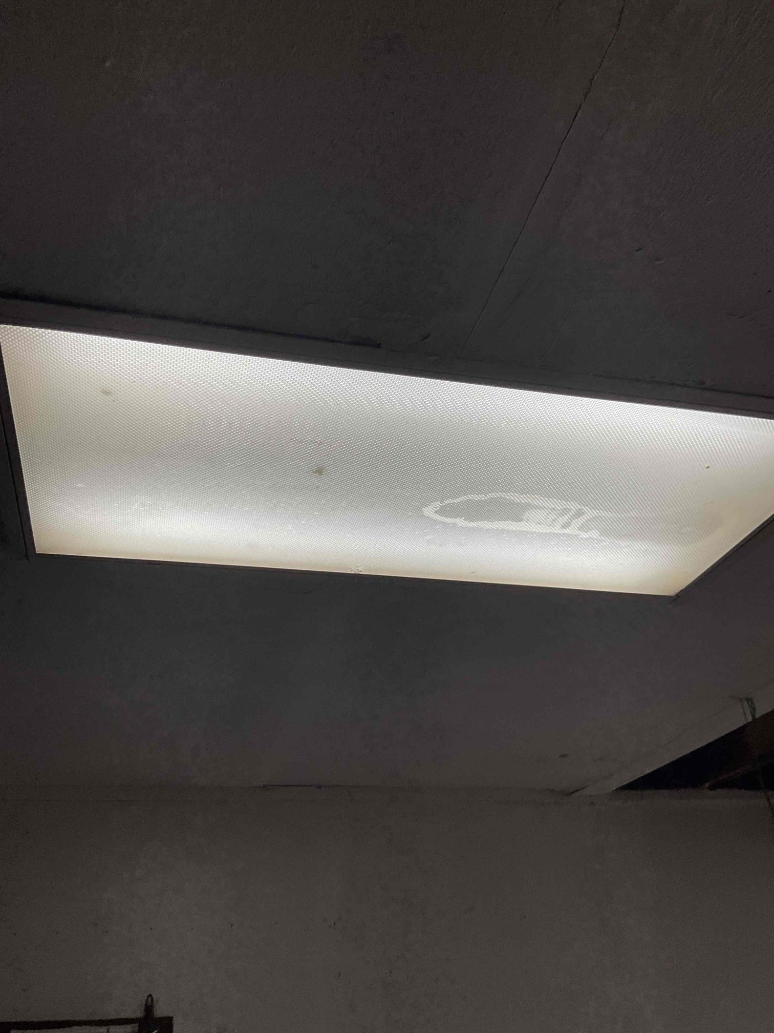 Arrived on the job site. The customer stated that he wanted the outlet located beneath the panel replaced, as it was not GFCI protected. I installed a GFCI outlet to bring it up to safety standards since it is in a wet location.

The customer also had a four-foot, four-bulb fluorescent fixture with two internal ballasts that were not working properly. I rewired and bypassed the ballasts to convert the fixture to LED and installed LED hard-drive bulbs. The fixture is now operating correctly. Additionally, I replaced the switch that controls the light fixture, pigtailing the switch leg and the hot conductor accordingly.

I asked the customer if he wanted solutions for reworking the entire junction box and the two-gang switch box with new pigtails. The customer declined and requested that I address only the switch for the four-foot LED fixture.

I also noticed that the home has an FPE subpanel and an older GE main breaker panel, both approximately 40–50 years old. I provided solutions for