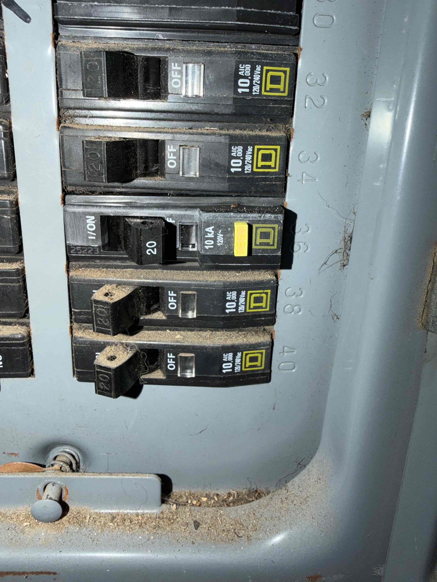 
1. Drop out of switch box with constant hot
2. Surface mount junction box
3. Surface mount metal clad cable
4. Run cable down to new surface mounted plug 
5. Install gfci breaker per code 
6. Disconnect sycom surge (hazard) 
7. Install whole home surge (lifetime warranty) 

Friday- 8-11

Ran power from disposal switch down into a junction box and ran MC under cabinets to sink location and installed outlet for instant water heater under sink.  Removed old sycom surge connected to main lugs and installed new whole home surge protection 