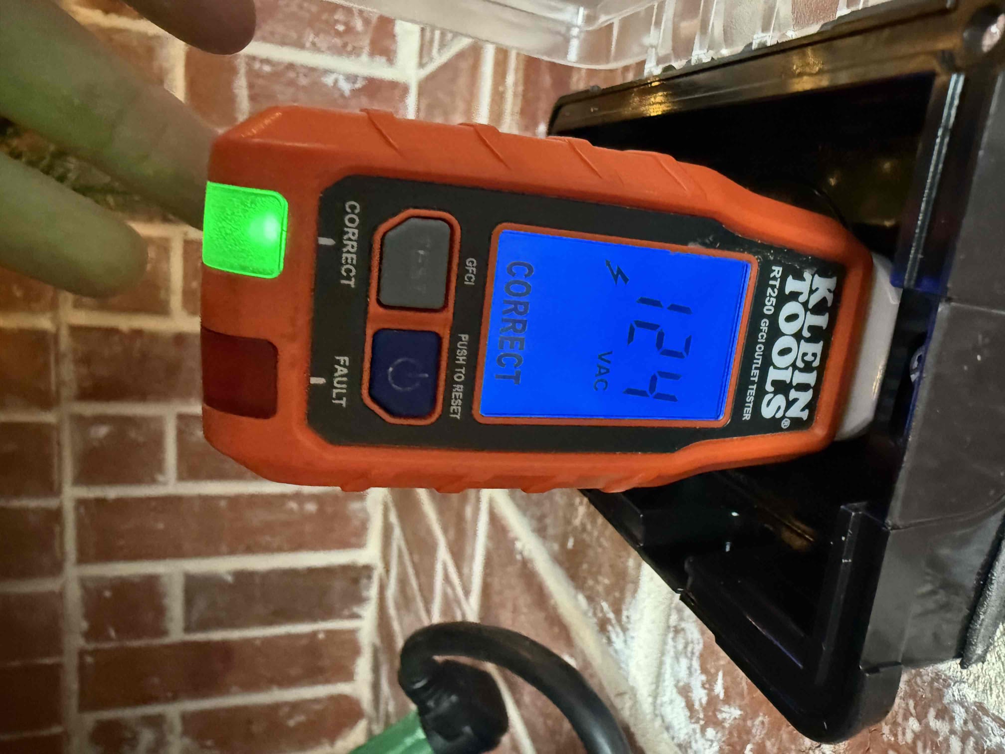 Customer had a bad plug in the front yard that he wanted us to replace. Replace the plug and everything worked with no issues. Explain GFCI protection to customer and how to test and reset outlet in the garage. Explain that if we had to come back out we will automatically charge for a standard troubleshoot