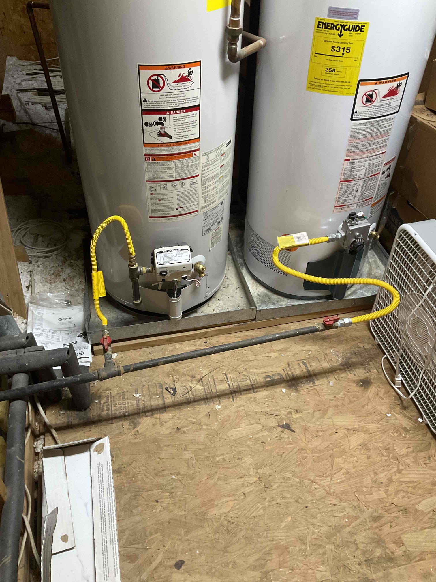 Customer called us out for quotes on water heater replacement or tankless install. Wrote multiple estimates and explained all the work involved.
Customer does have a quote from another company will compare the two and call us back.

Quotes are good for 30 days.