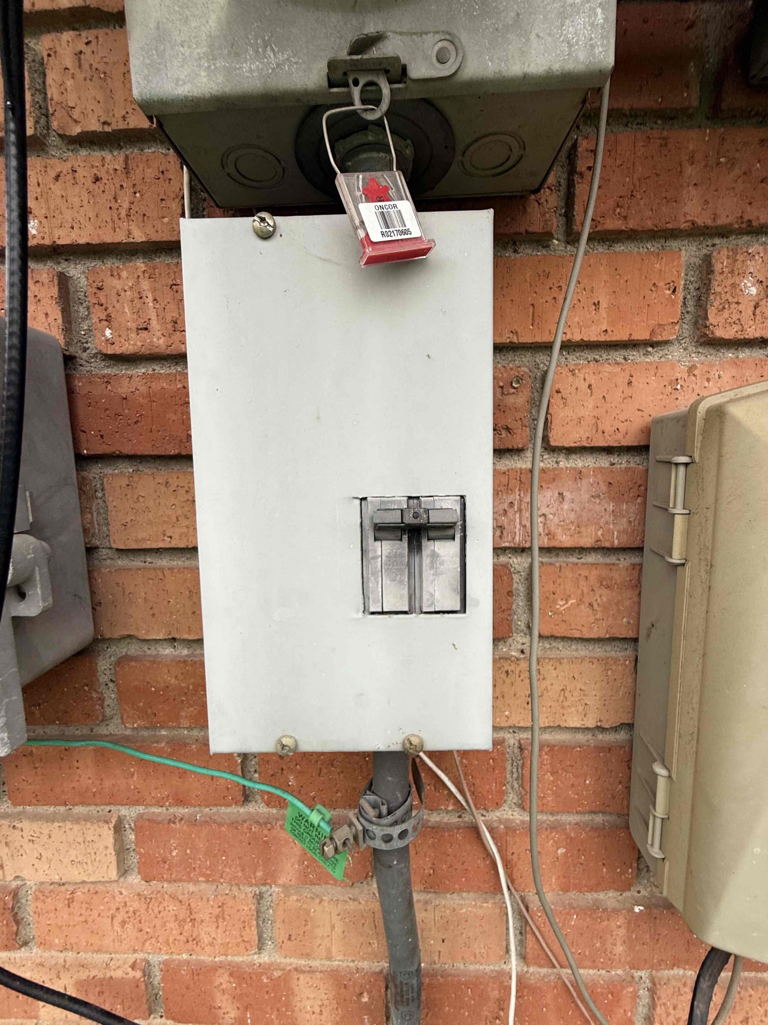 Customer is getting quotes to replace FP panel in office room and relocating to the outside and also replace an outdoor panels. “Is good for 30 days.