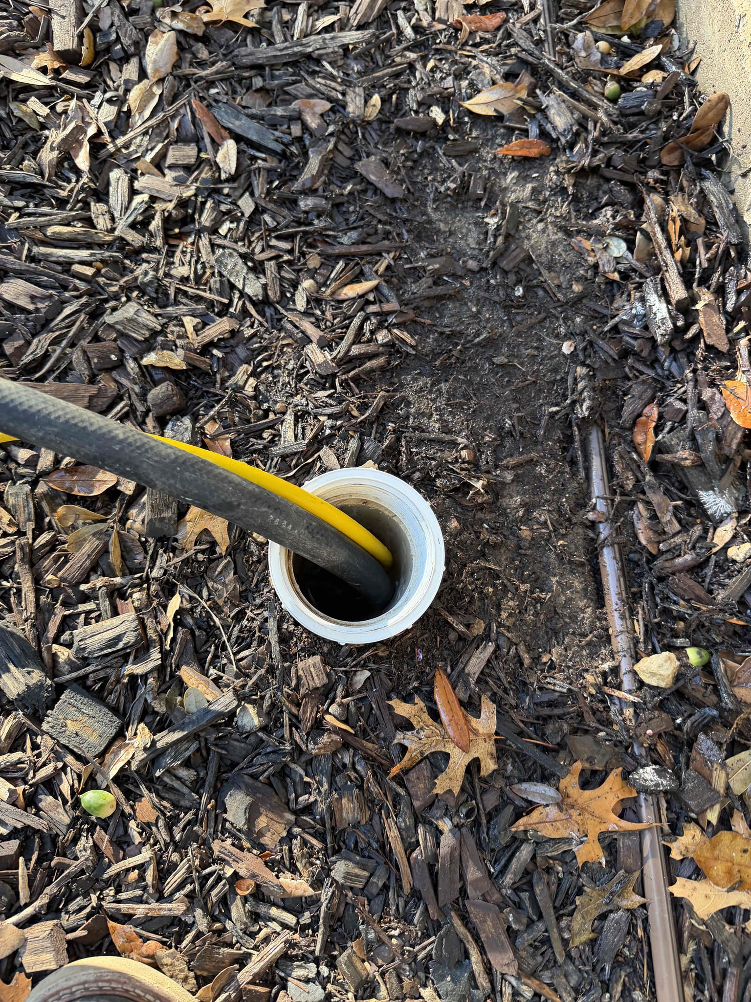 Put sewer system on test for inspector. Passed inspection. 