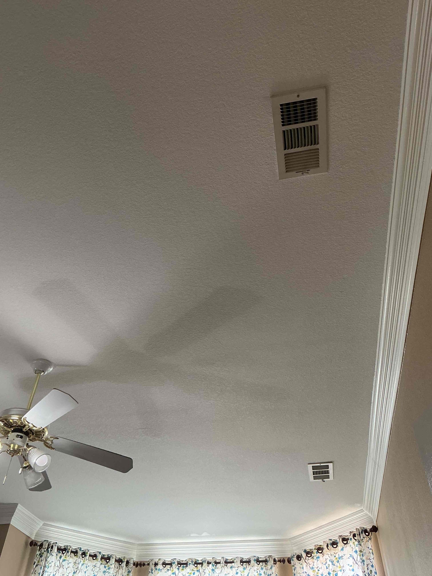 Customer wanted a price on installing four tan trims in the dining room with no attic access and installing a switch like for the four lights. Wanted to have a plug installed on a fireplace above metal in the same room. He wanted to install six lights in the master bedroom And two of the lights were on a vaulted ceiling. He wanted to install two switch legs to control three of the lights and the other switch light to control the other side of the lights. He wanted to run ethernet cable to every bedroom, dining room, living room no area All back to one location in the upstairs. Explain to customer that there is limited access and we will have to damage a lot of sheet rock and we are not responsible for it. There is a 10 foot drop off from the upstairs attic to the downstairs attic and there is no way to get down to the bottom first or attic without a ladder. Explain to customer he will have to frame something up or hire someone to build a ladder or give us access.