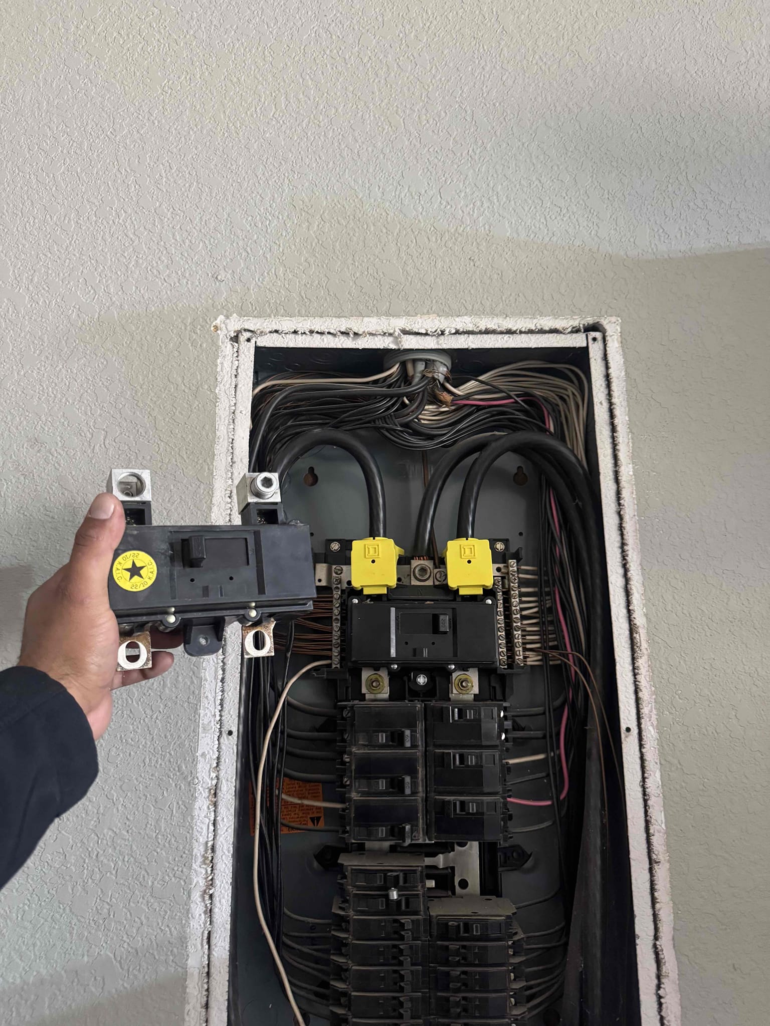 Will not be responsible for bus or stud bar snapping due to age of panel, when replacing main breaker. If problem happens then we will still charge for a minor troubleshoot and price will change based on what is required for replacing panel. This price is only for replacing main breaker. 